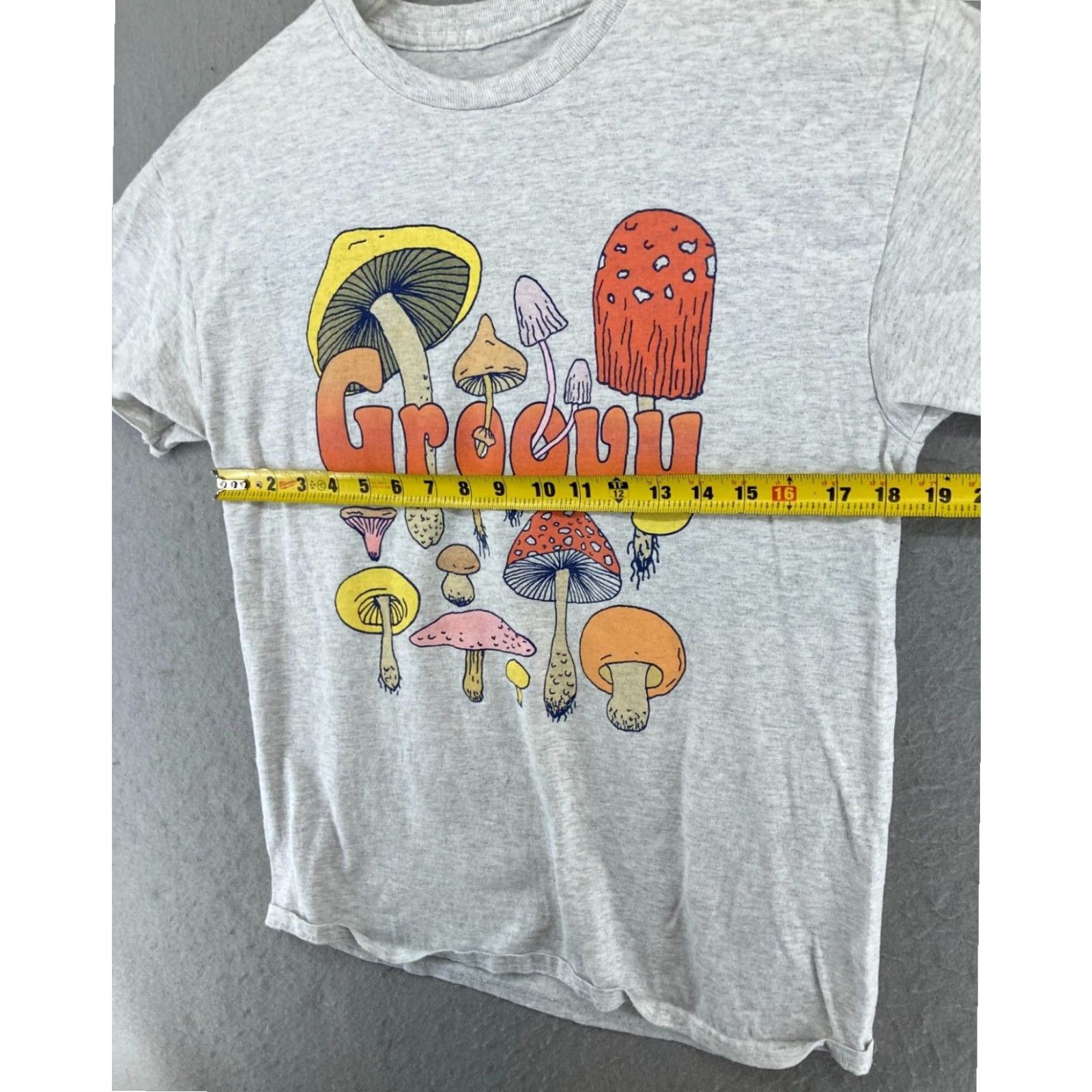 Etro Mushrooms Groovy Mens T Shirt Large New Age Retro Size US L / EU 52-54 / 3 - 2 Thumbnail