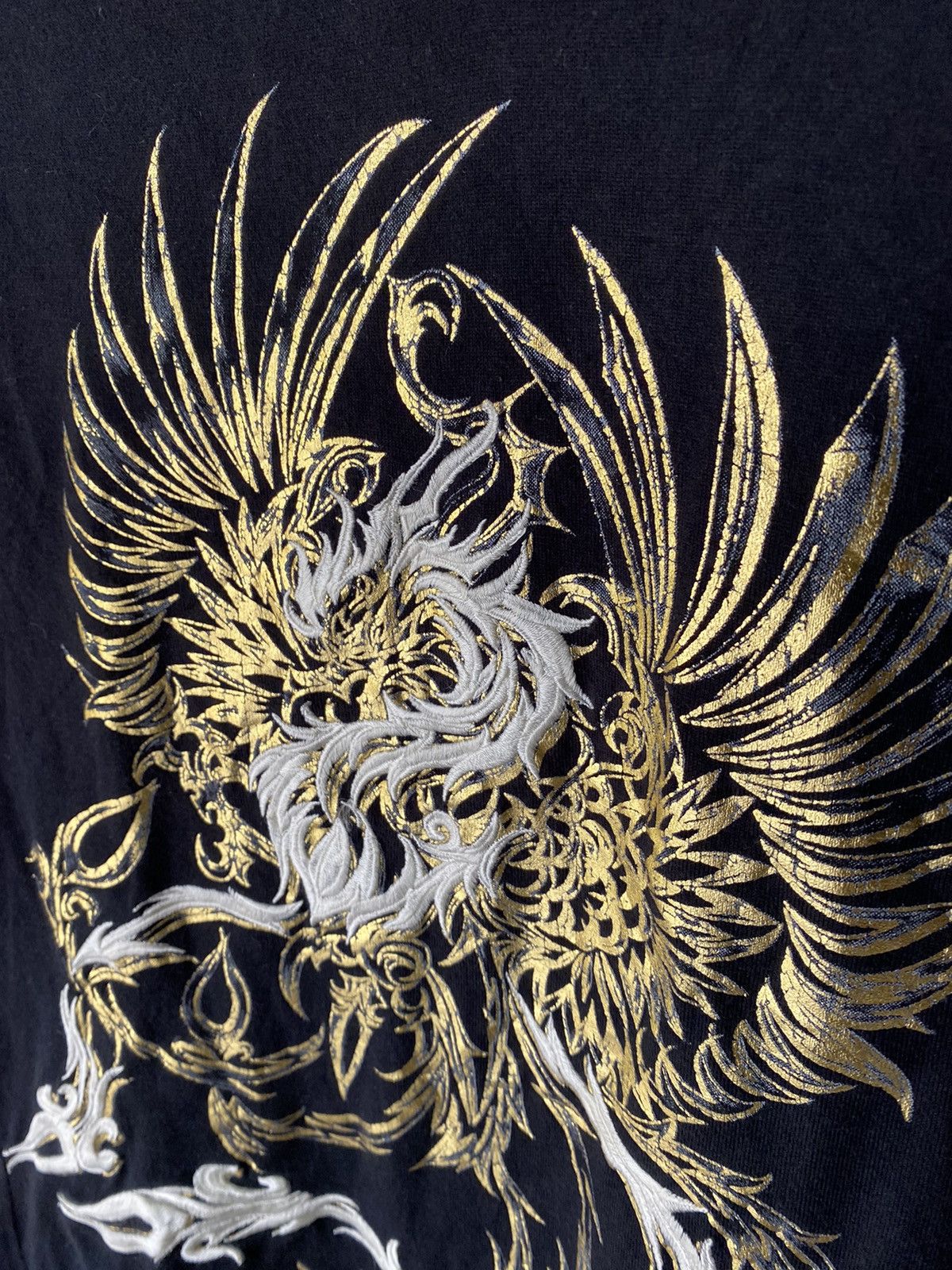 Japanese Brand × Tornado Mart Tornado Mart Japan Pheonix bird dragon tee Size S / US 4 / IT 40 - 4 Thumbnail