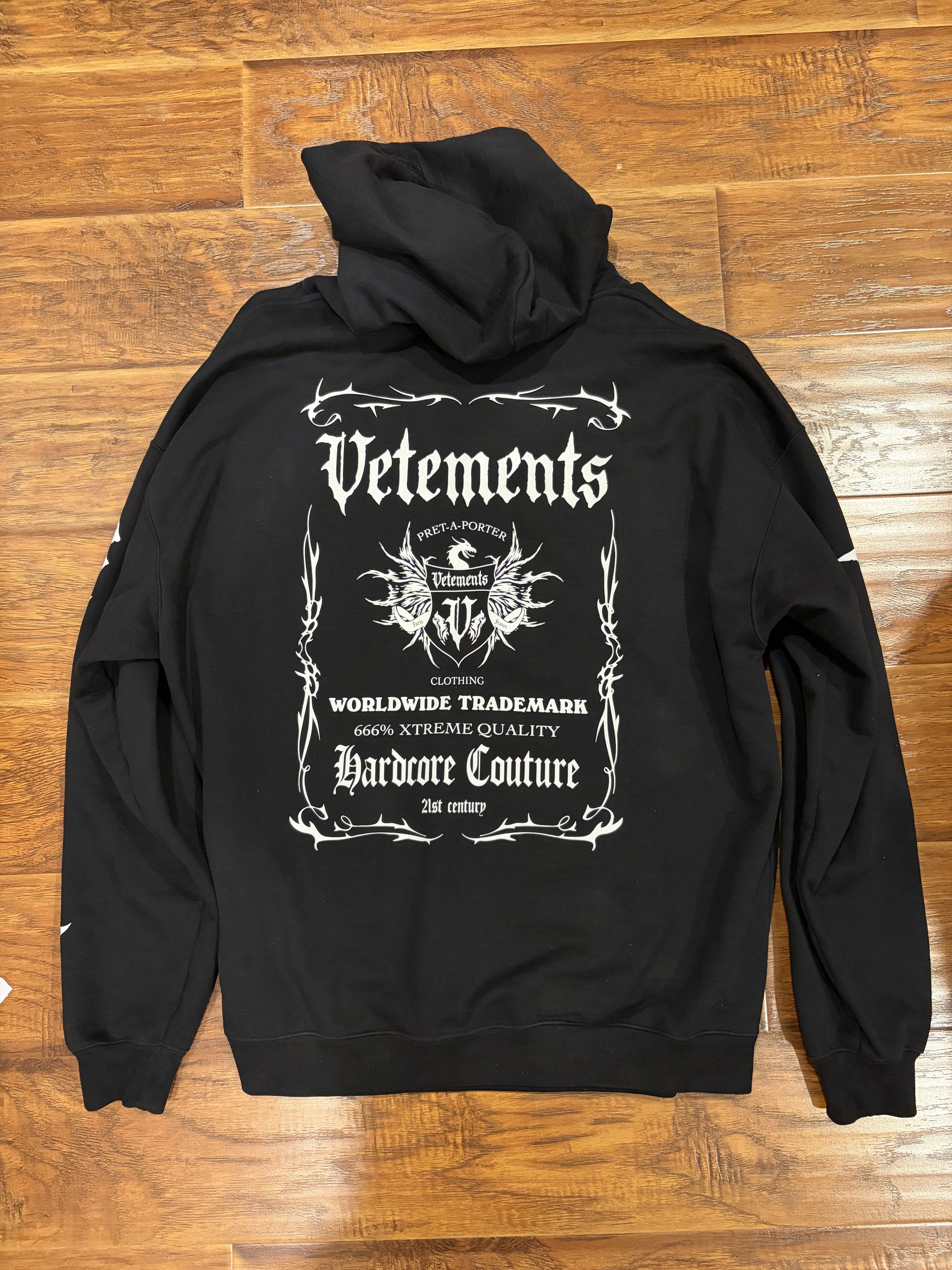 Vetements Vetements Hardcore Couture Hoodie Size US M / EU 48-50 / 2 - 2 Thumbnail
