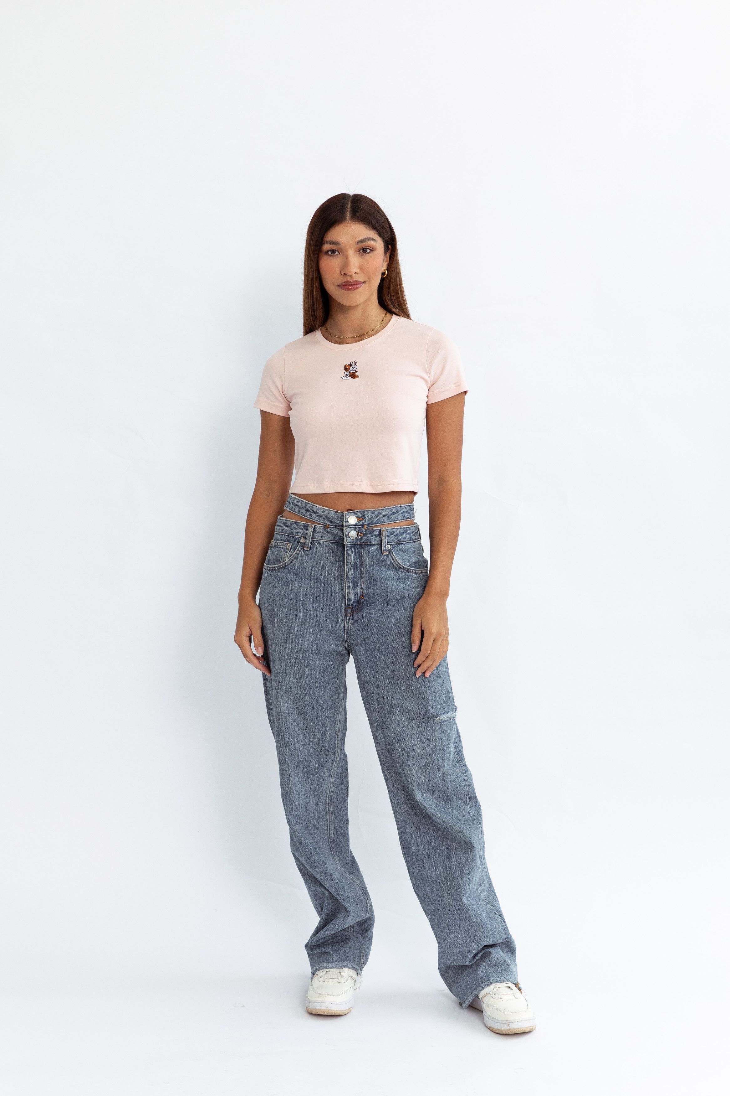 Other Pink cotten crop tee Size M / US 6-8 / IT 42-44 - 2 Thumbnail