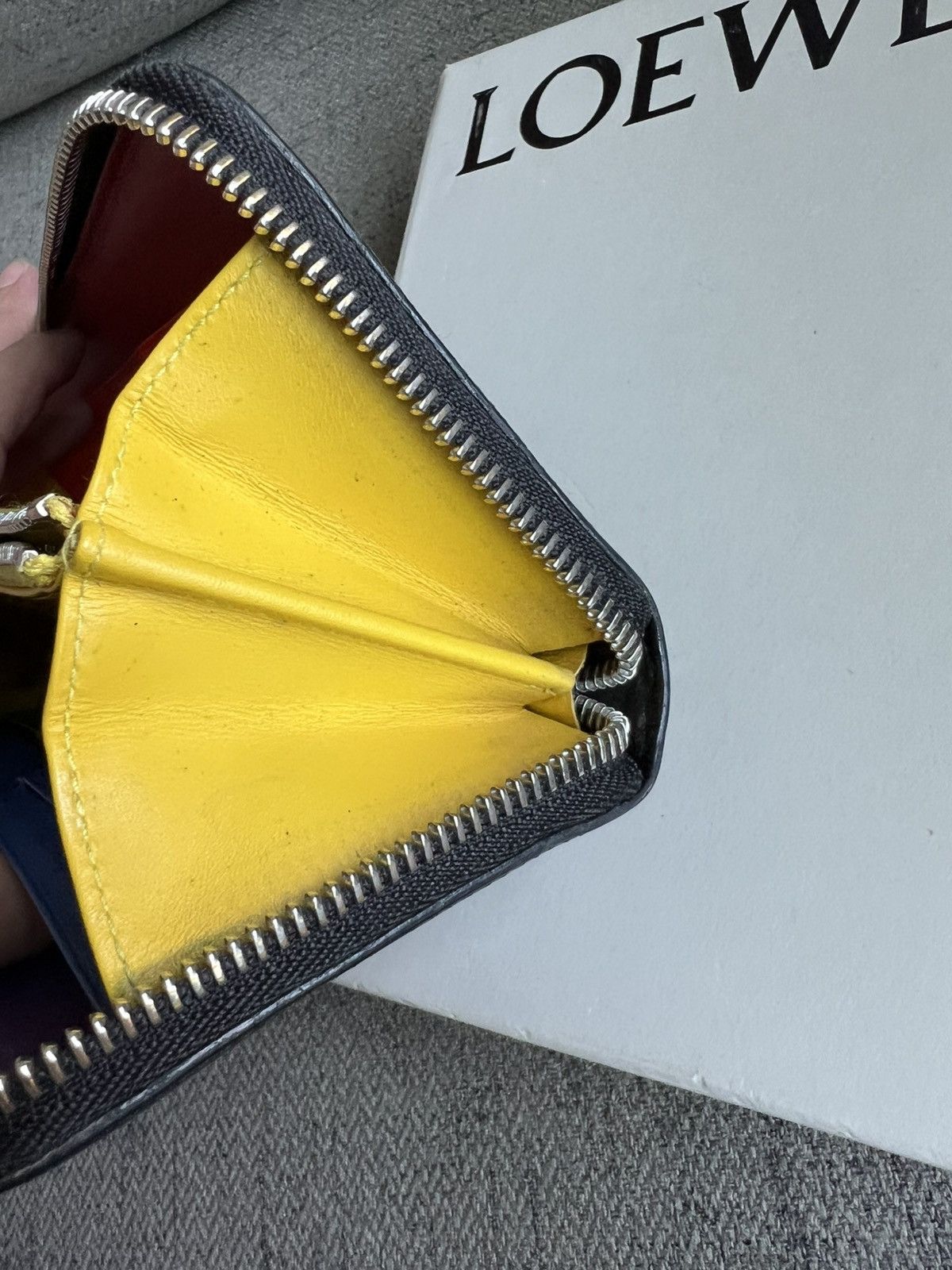 Loewe Loewe 2019 Rainbow Collection Zippy Wallet Size ONE SIZE - 15 Thumbnail