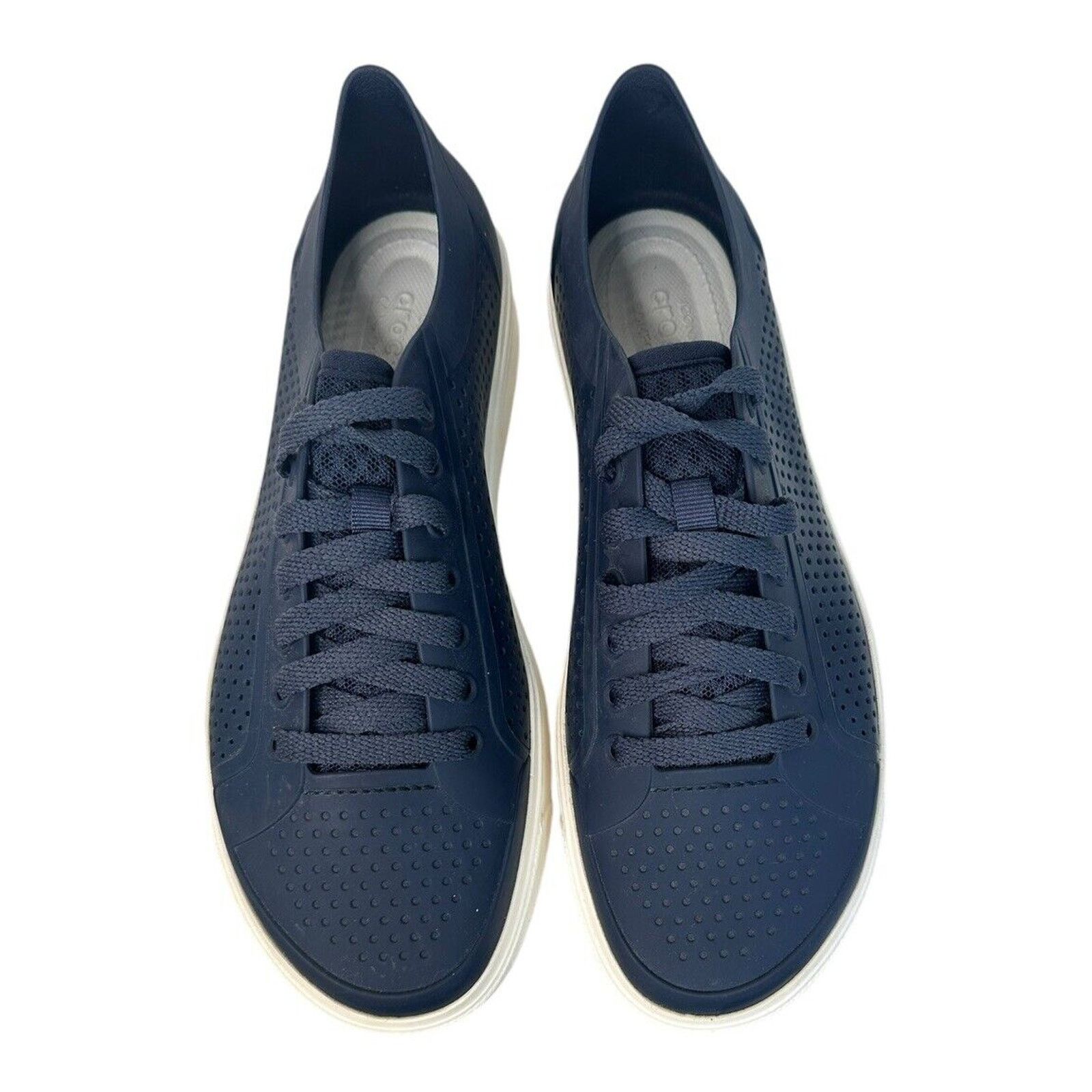 Crocs Crocs Citilane Roka Court Athletic Shoe Sneakers 9 Navy Blue Size US 9 / EU 42 - 7 Thumbnail