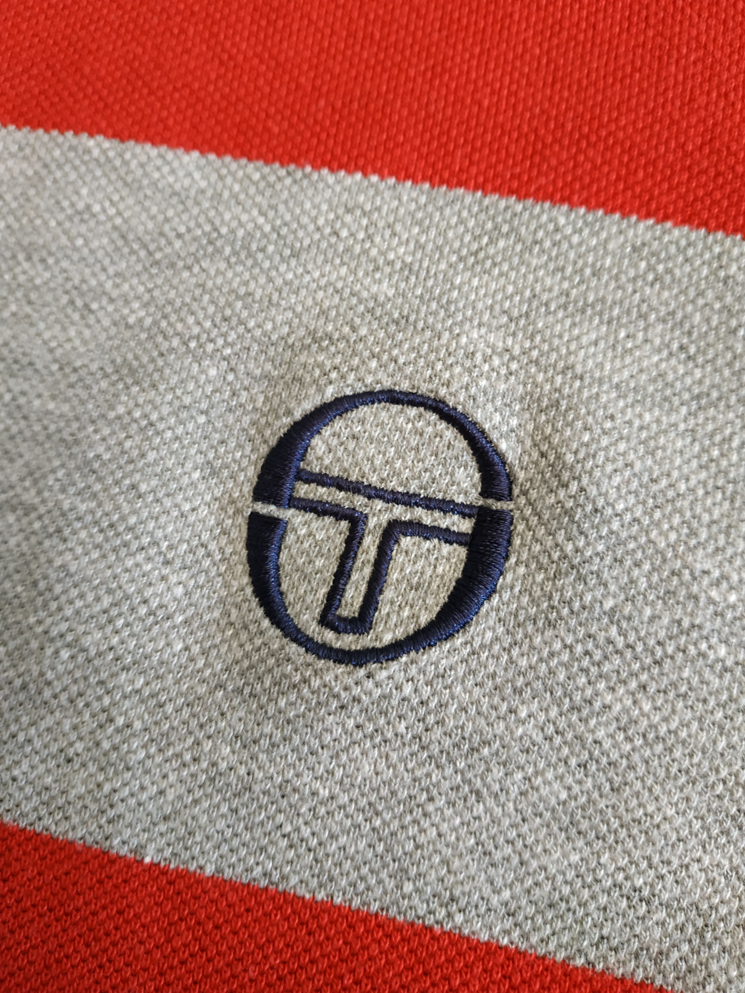 Sergio Tacchini Sergio Tacchini Men's Striped Polo Tennis Shirt, s. XXL Size US XXL / EU 58 / 5 - 7 Thumbnail