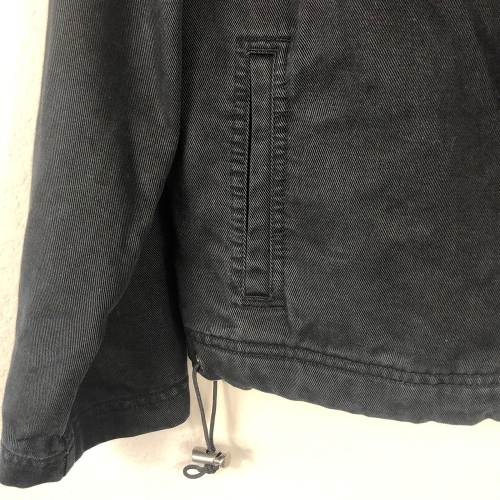 Other J.Jill denim like charcoal black cinchable waist minimalist Size S / US 4 / IT 40 - 3 Thumbnail