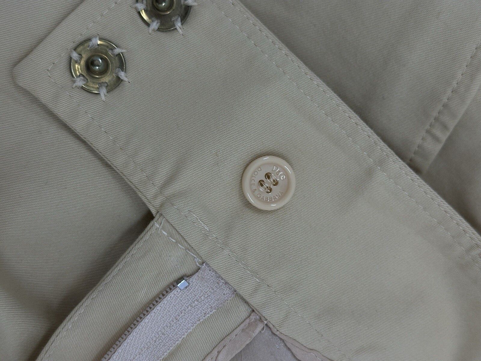 Dolce & Gabbana Dolce & Gabbana D&G Basic Chinos Cropped Pants Womens Size 28" / US 6 / IT 42 - 19 Thumbnail