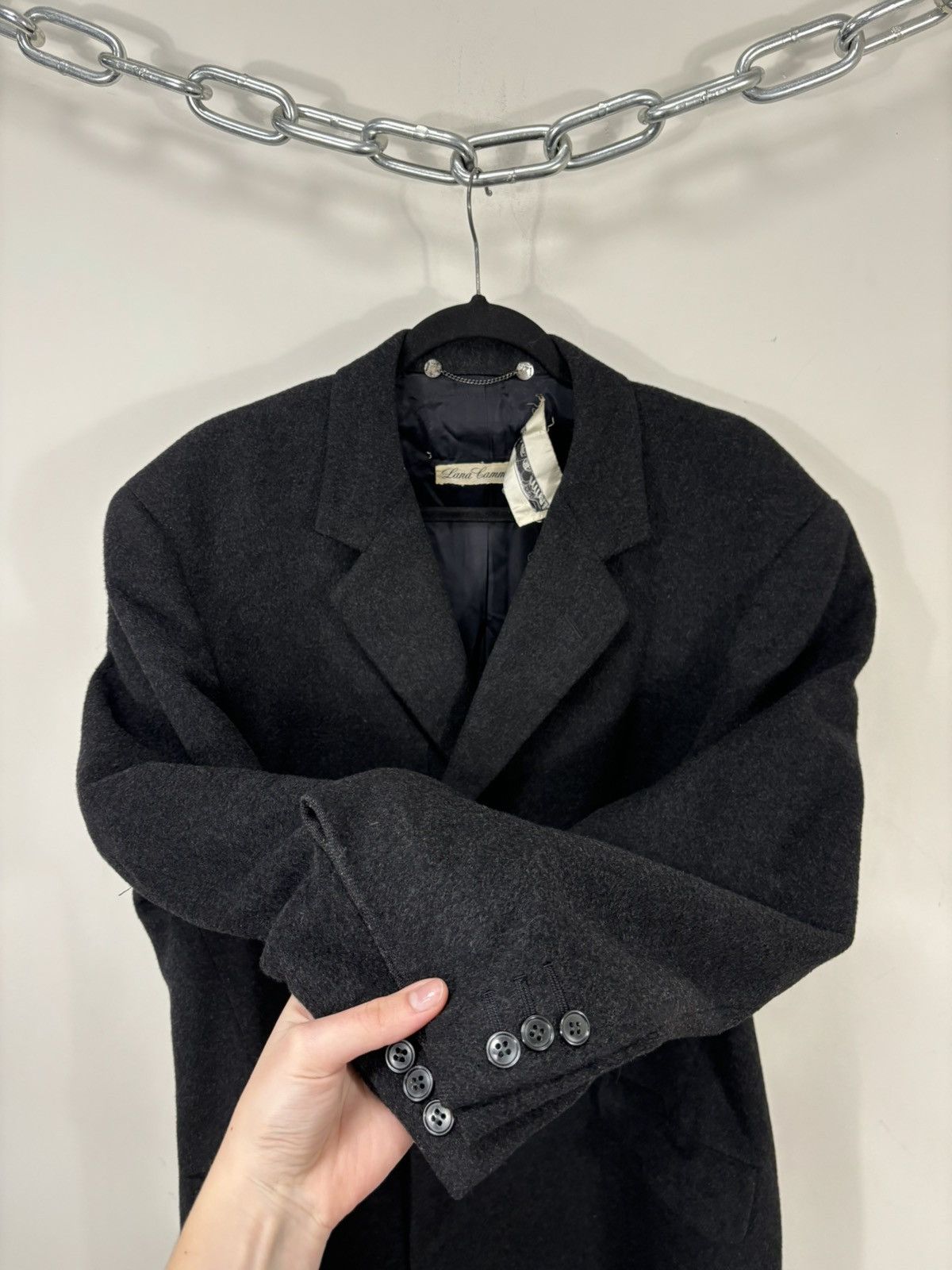 Vintage Vintage 1964 Italian “Wall Street” Tailored Wool Overcoat Size US L / EU 52-54 / 3 - 8 Thumbnail