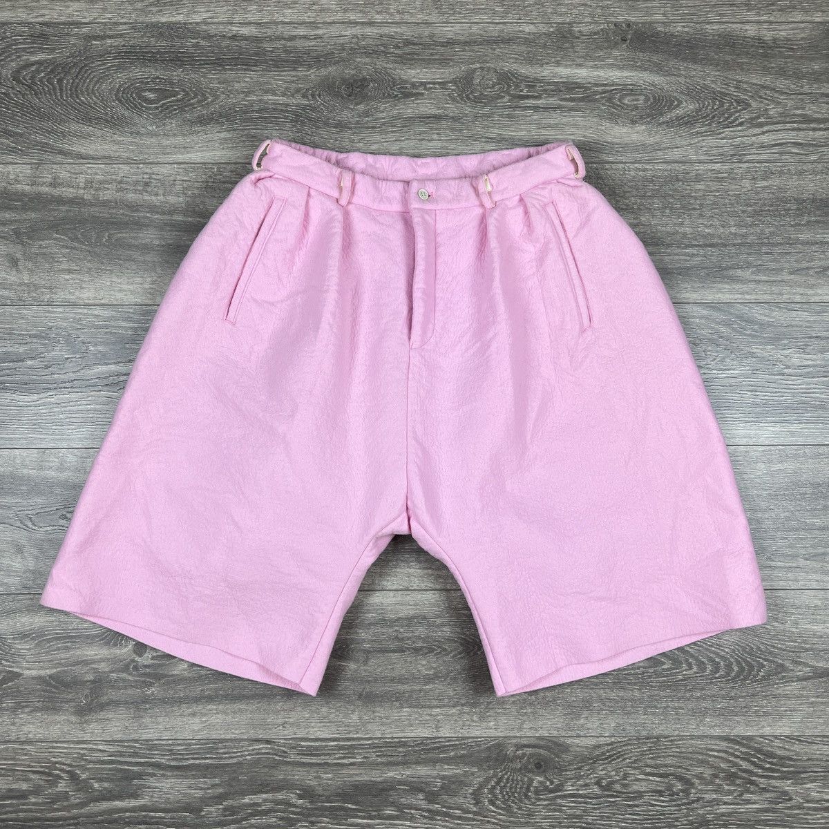 Comme des Garcons Pleated Felt Shorts AW22 Half Trousers Size US 33 - 7 Thumbnail
