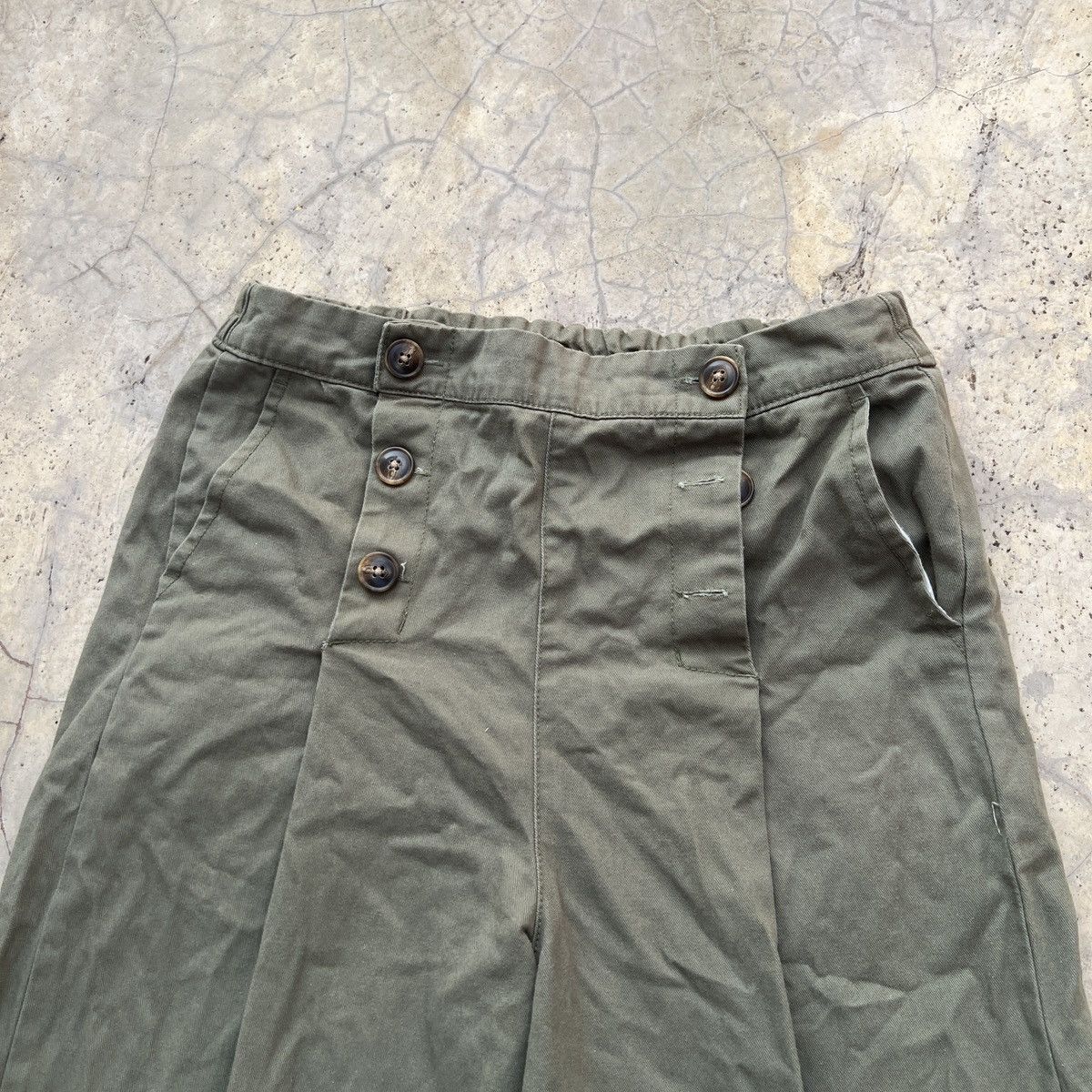 Vintage Vintage Army Pants 90's Design Size 31" - 4 Thumbnail