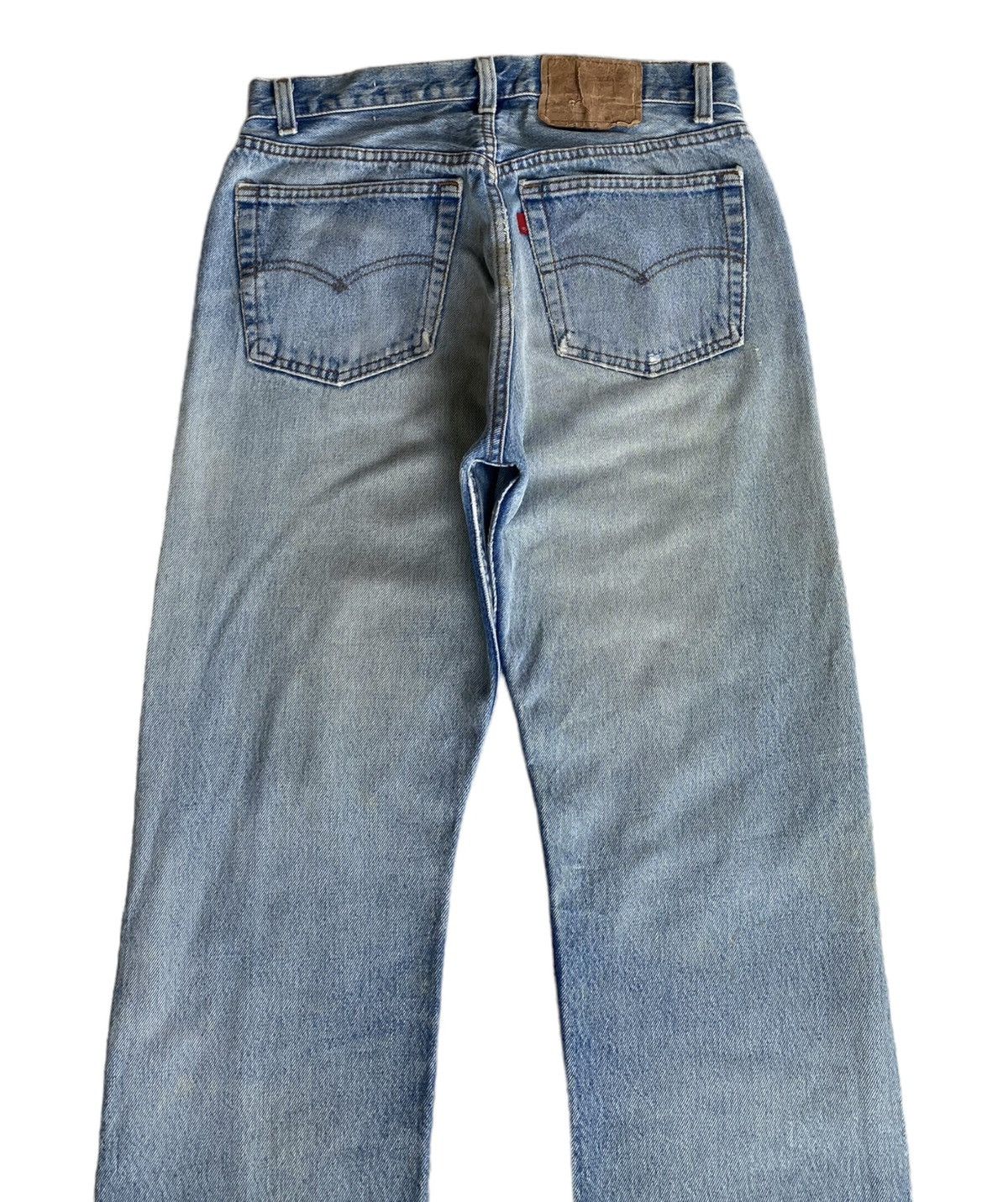Levi's × Levi's Vintage Clothing LEVIS 501 RINDEM DISTRESSED DENIM JEANS VINTAGE Size US 30 / EU 46 - 6 Thumbnail