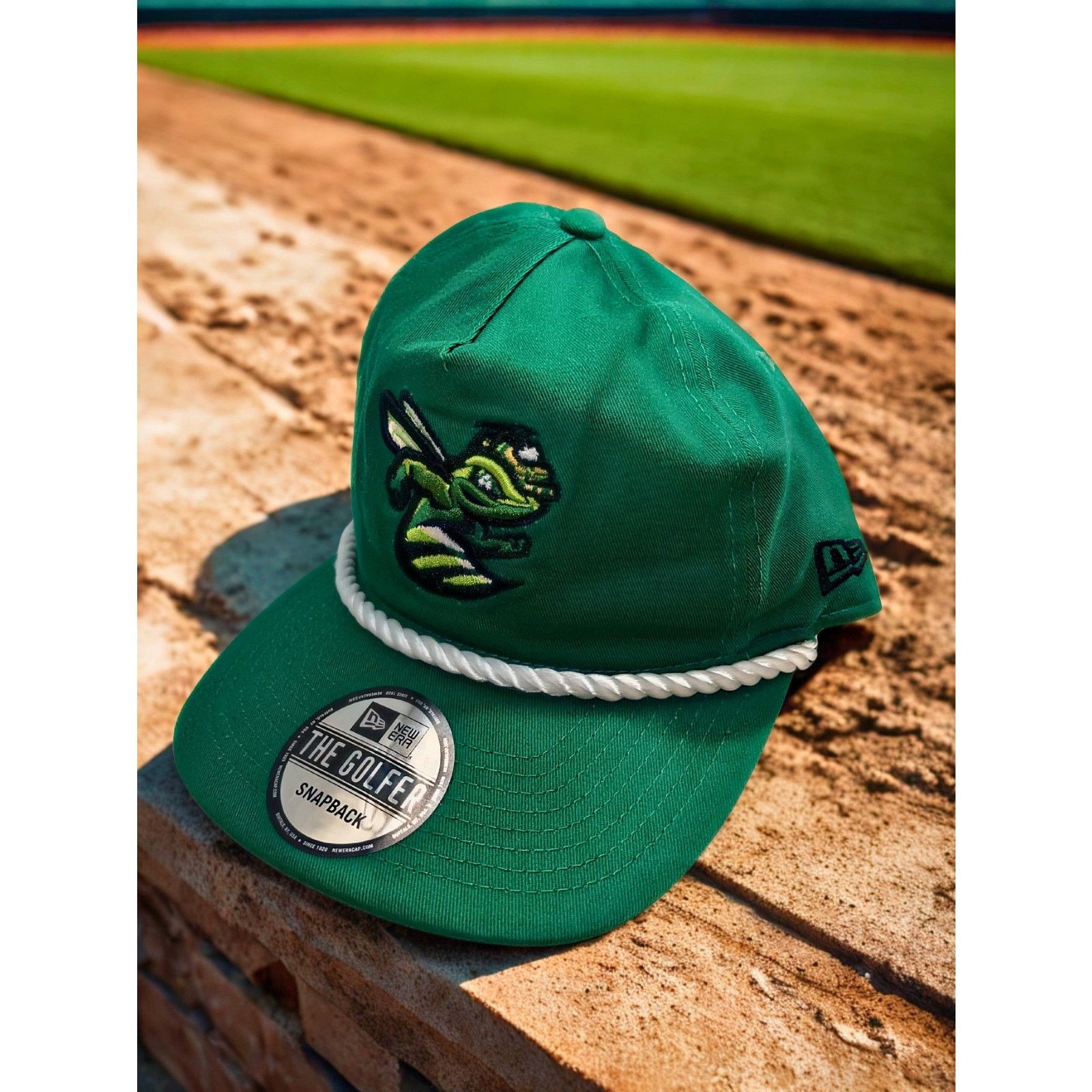 New Era Augusta GreenJackets New Era Golfer Rope Snapback Hat MiLB Size ONE SIZE - 1 Thumbnail