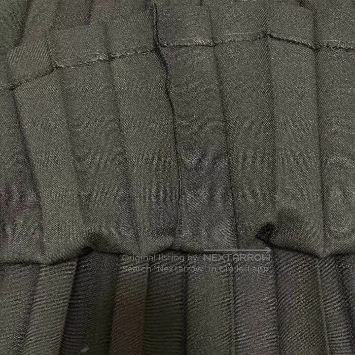 Comme des Garcons Comme des Garcons size M Retro Black Pleated Skirt Size 22" - 5 Thumbnail