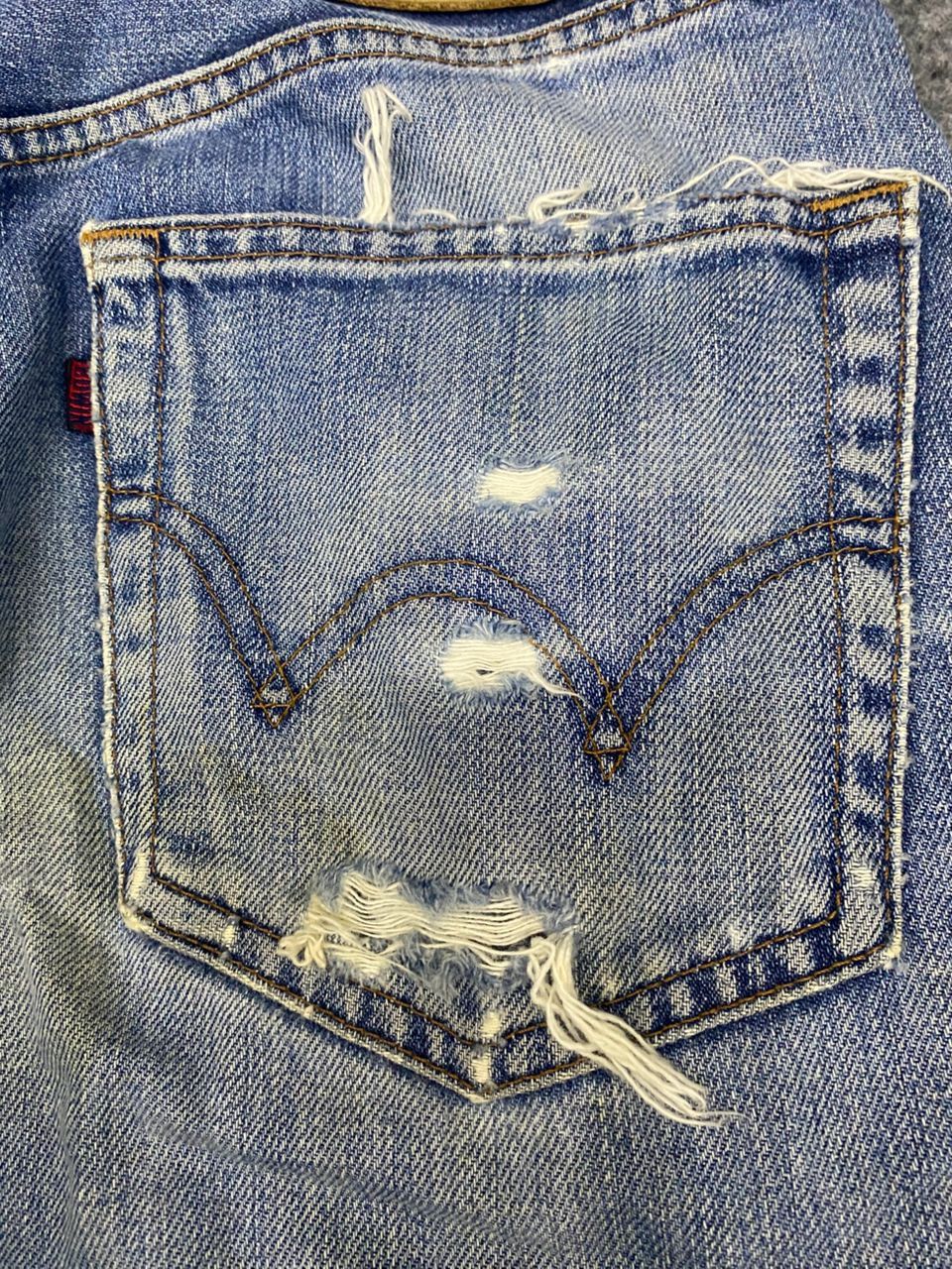 If Six Was Nine 💥Best Offer💥Vintage Edwin 503 Distressed Denim Size US 32 / EU 48 - 13 Thumbnail
