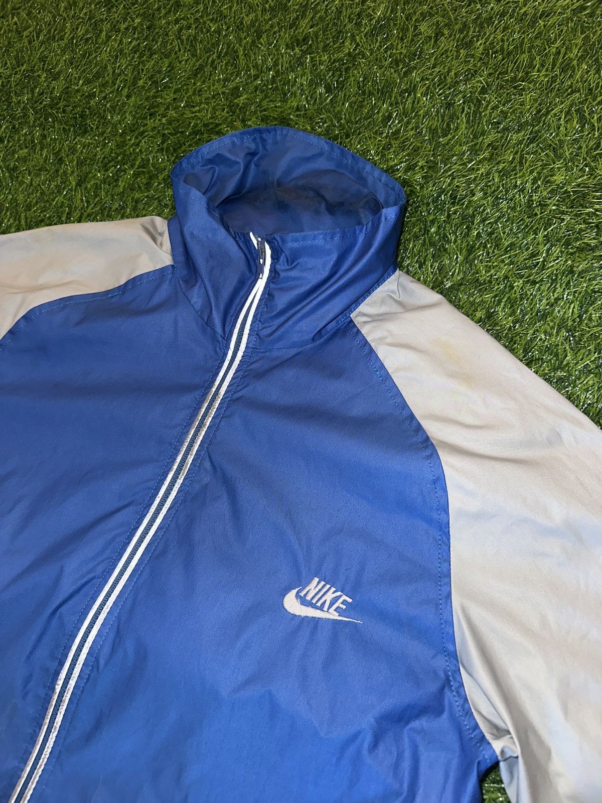 Nike Vintage nike blue tag athletic track jacket size small Size US S / EU 44-46 / 1 - 3 Thumbnail