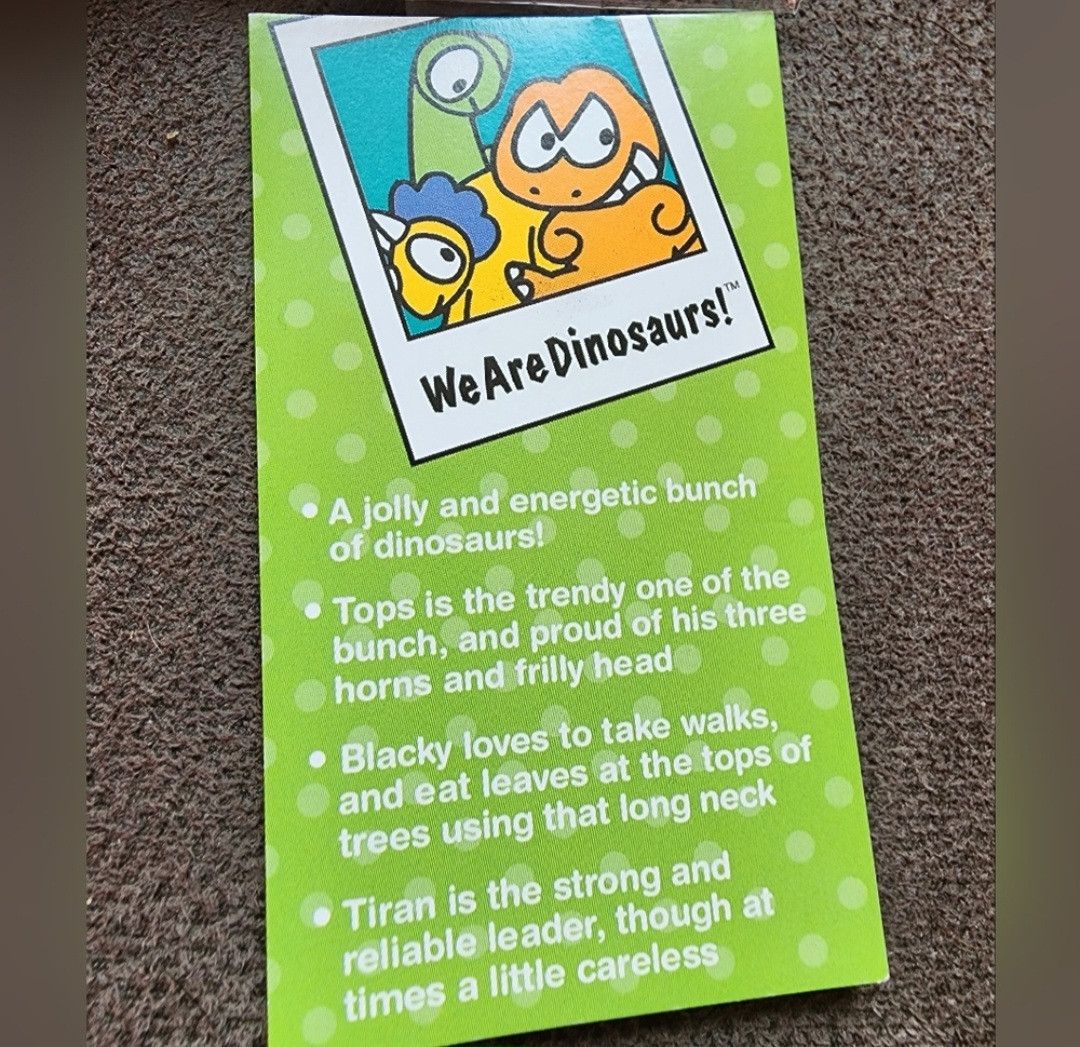 Unknown London NIP Sanrio Friend Pin We Are Dinosaurs! September Size ONE SIZE - 2 Thumbnail
