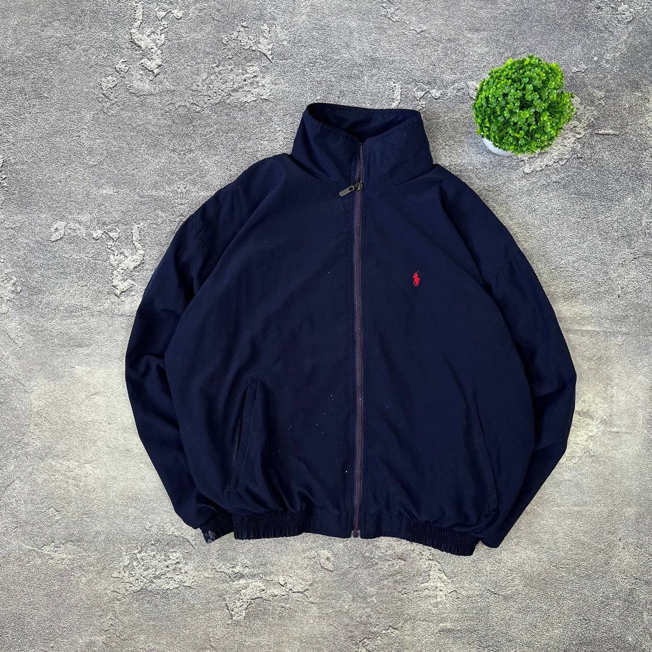 Vintage Vintage Polo Ralph Lauren Sport Big Logo Pony Jacket Bomber Size US M / EU 48-50 / 2 - 13 Thumbnail