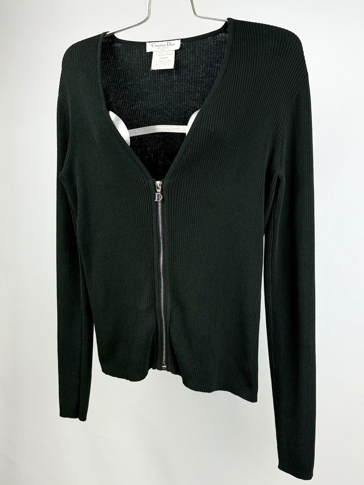 Dior Dior - John Galliano - FW/01 - D - Logo Charm - Cardigan Size M / US 6-8 / IT 42-44 - 1 Thumbnail