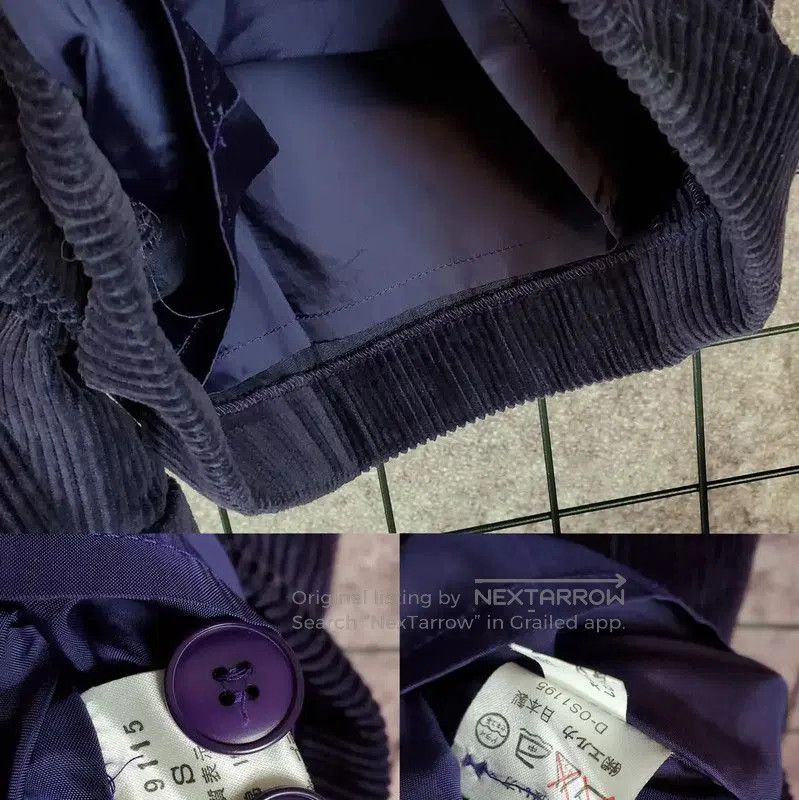 Kenzo KENZO Purple Cotton Asymmetrical Casual Pants . Size 23" - 7 Thumbnail