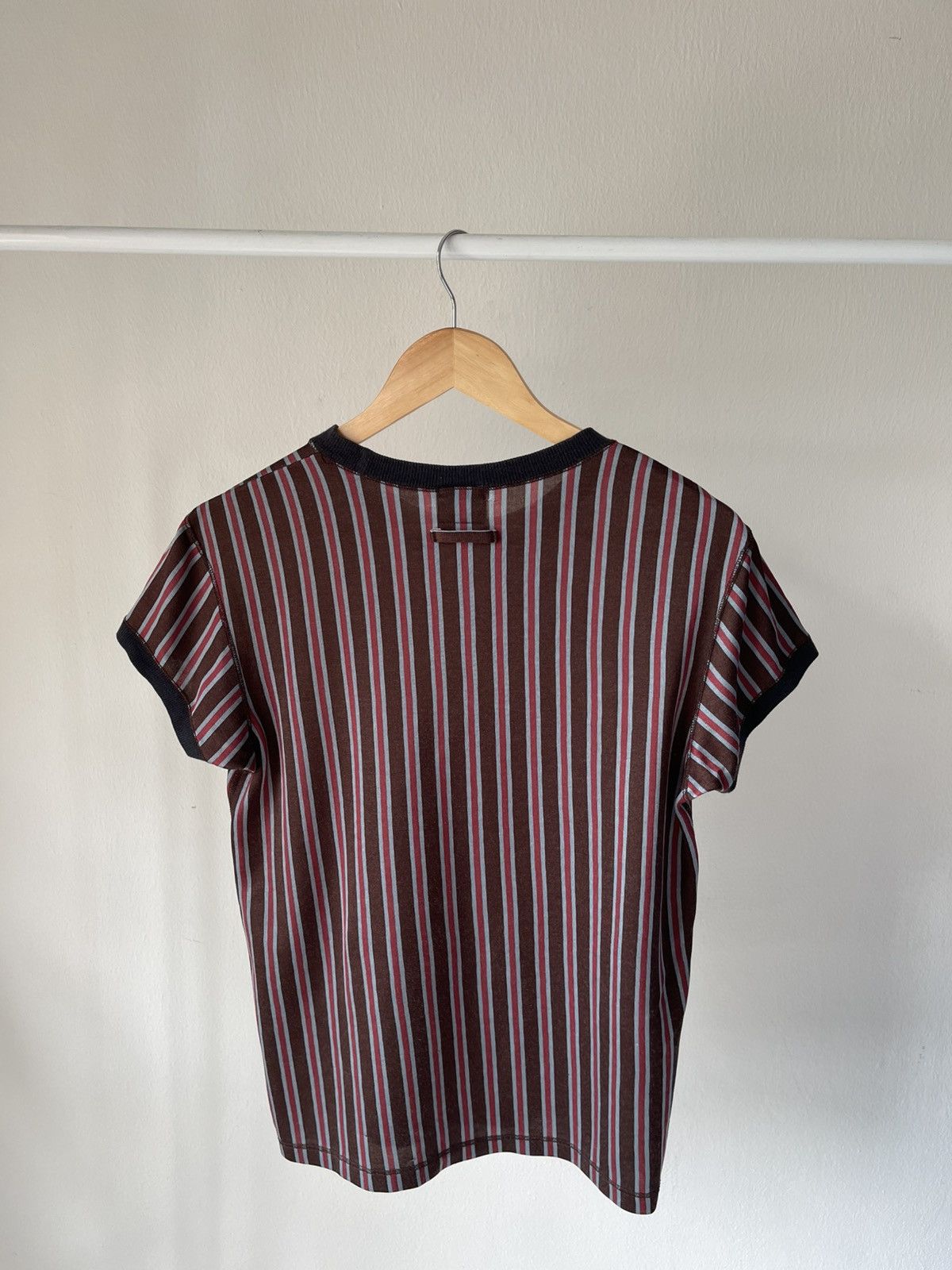 Jean Paul Gaultier 2000s Jean Paul Gaultier Homme Stripe Tee Size US S / EU 44-46 / 1 - 5 Thumbnail
