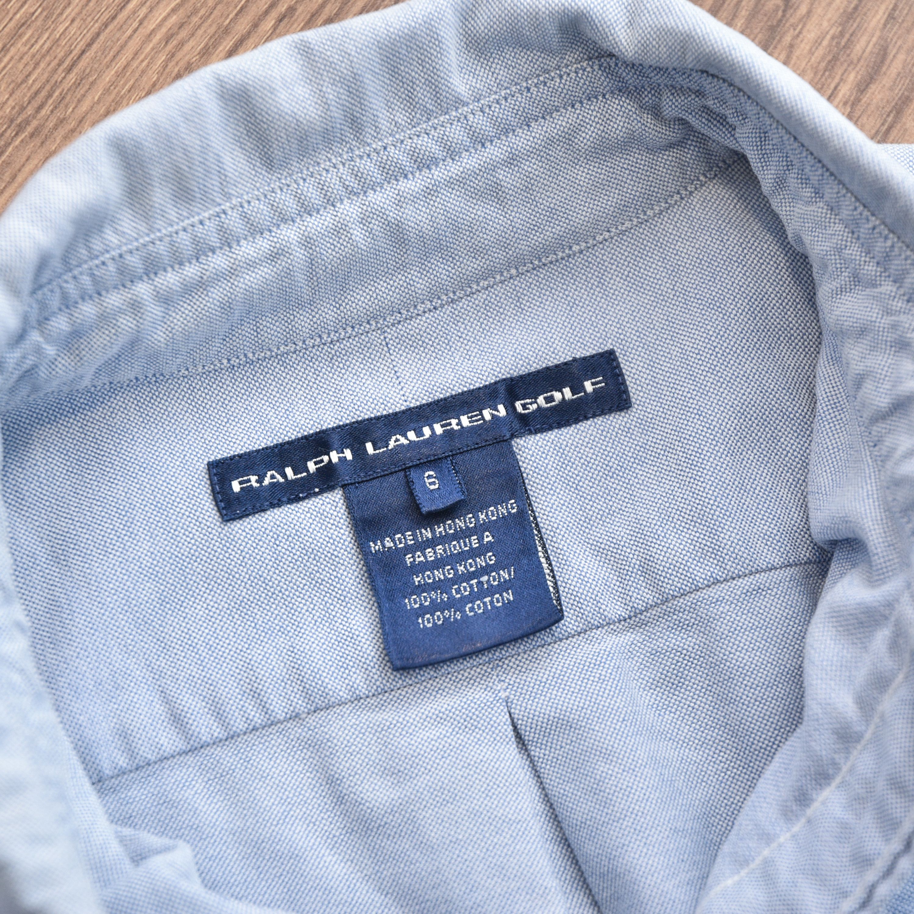Ralph Lauren RALPH LAUREN Sport Light Blue Oxford Cotton Shirt Oversized Size S / US 4 / IT 40 - 12 Thumbnail