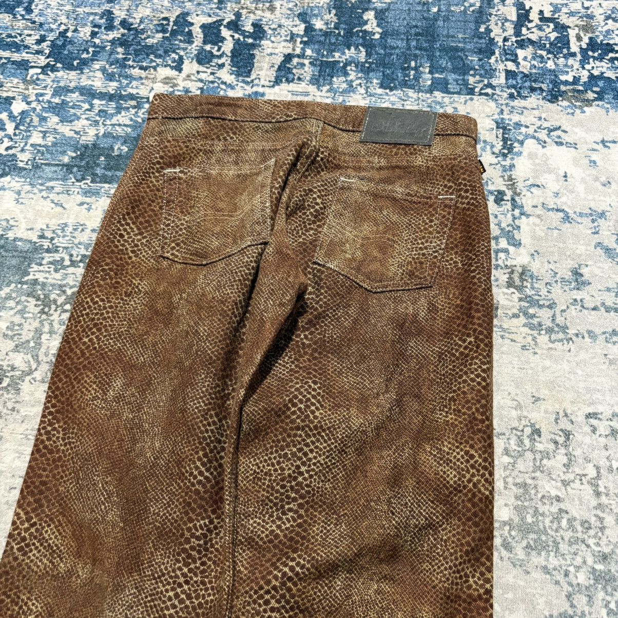 Todd Oldham Rare! Todd Oldham snakeskin printed jeans Size 29" - 8 Thumbnail