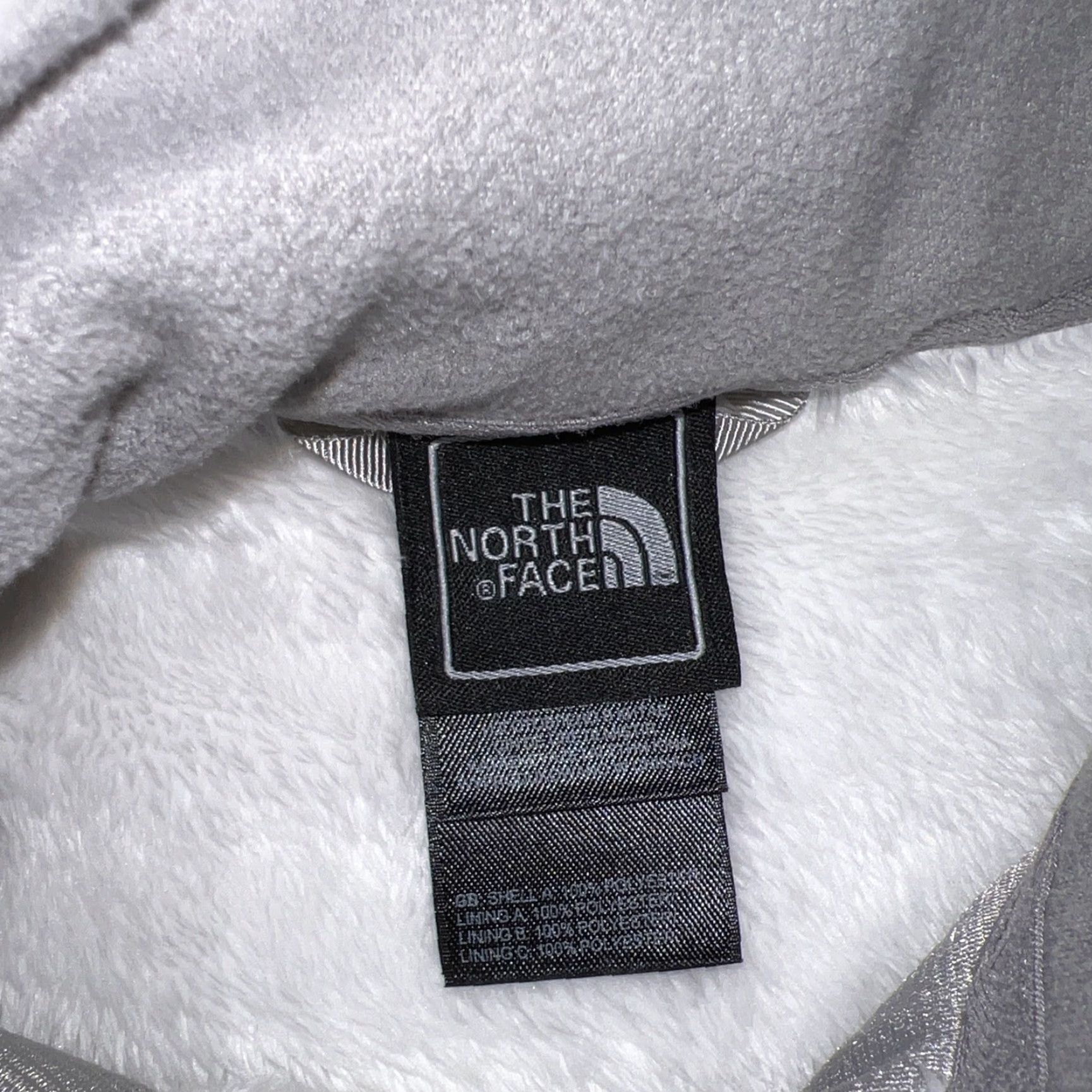 The North Face The North Face White Full Zip Fleece Jacket Womens Size S Size S / US 4 / IT 40 - 3 Thumbnail