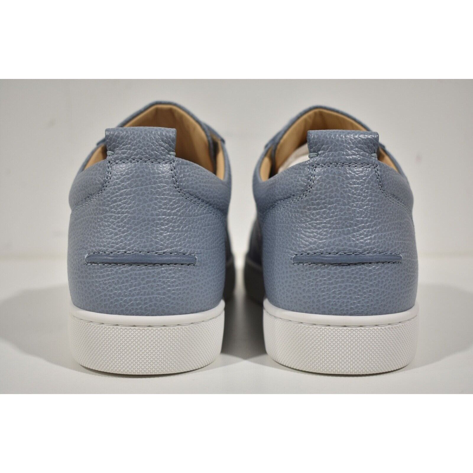 Christian Louboutin Christian Louboutin Rantulow Flat Blue Zinc Leather Low Size US 10.5 / EU 43-44 - 12 Thumbnail