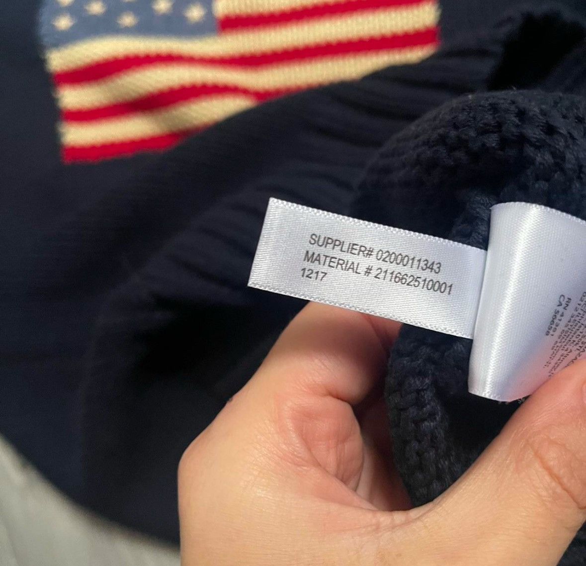 Ralph Lauren Navy blue Ralph Lauren America jumper Size XS / US 0-2 / IT 36-38 - 2 Thumbnail