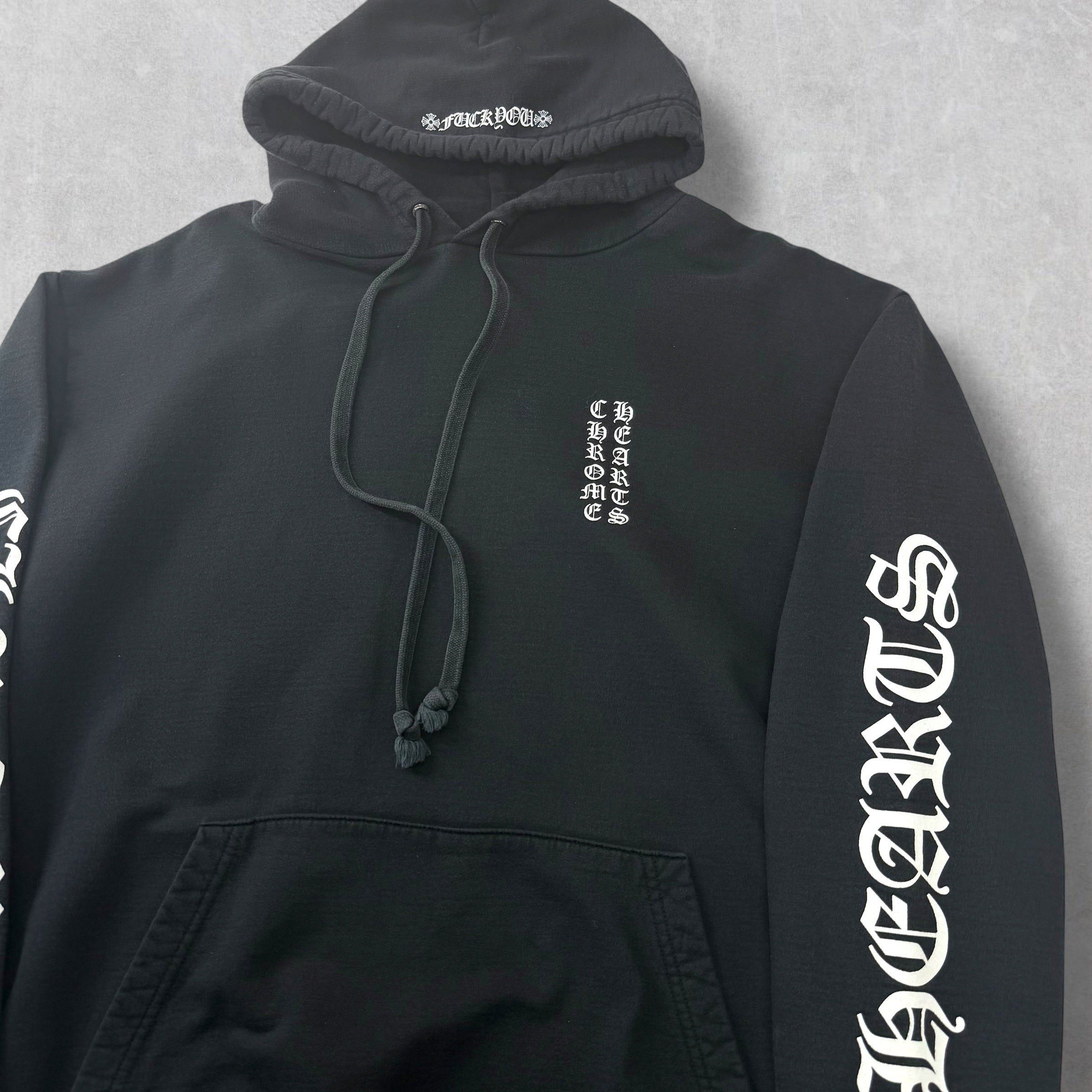 Chrome Hearts Chrome Hearts Vertical Logo F U Hoodie XL Size US XL / EU 56 / 4 - 3 Thumbnail