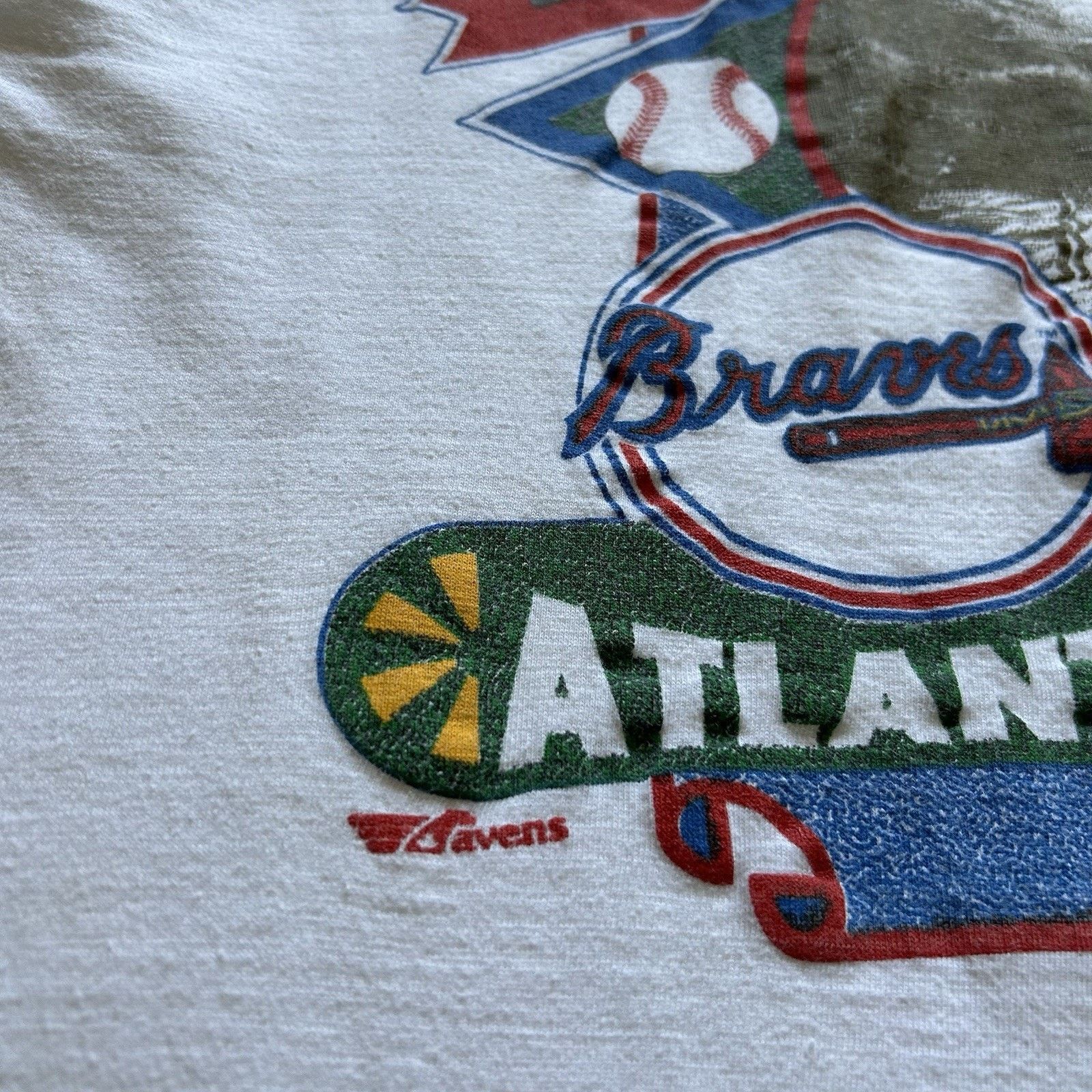 MLB Vintage 1992 MLB World Series Shirt XL 90s Blue Jays Braves Size US XL / EU 56 / 4 - 3 Thumbnail