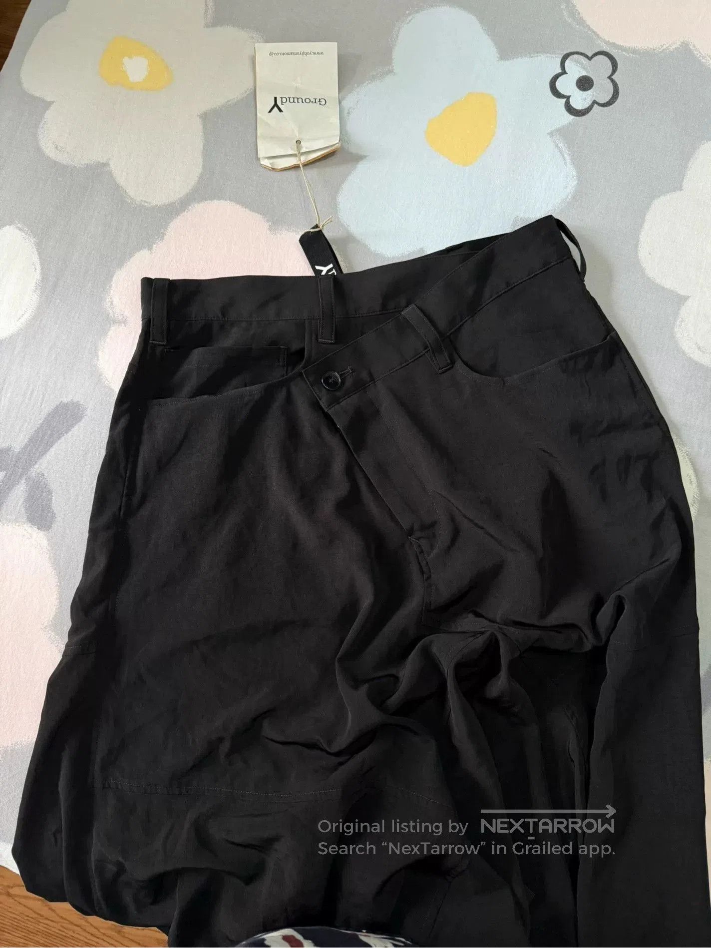 Yohji Yamamoto Yohji Yamamoto Black Skirt. Size 27" / US 4 / IT 40 - 4 Thumbnail