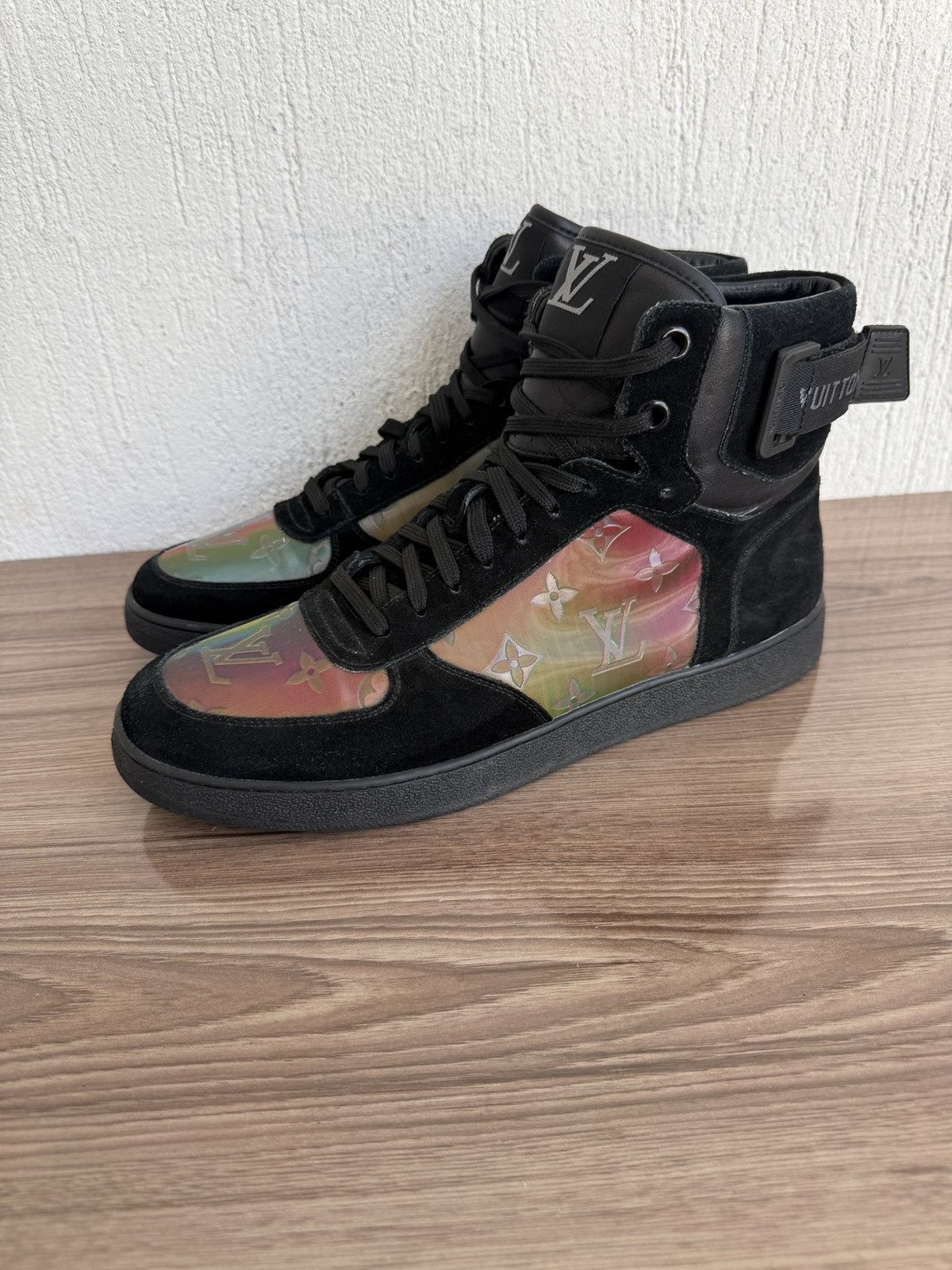 Louis Vuitton Monogram Rivoli leather sneakers Size US 10 / EU 43 - 1 Thumbnail
