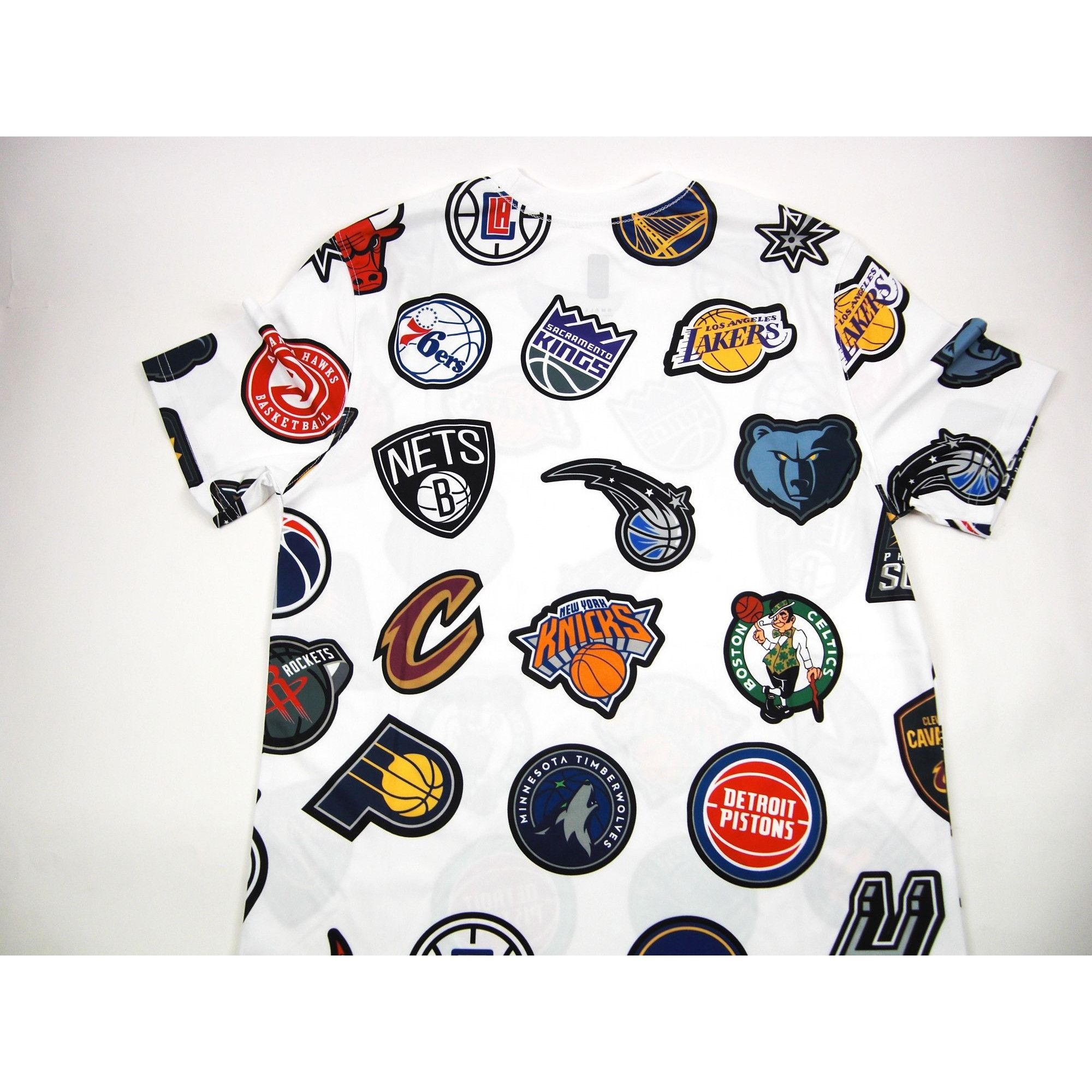 Other Men's Basketball Sports Multiple Teams Logo Jerseys White Si Size US L / EU 52-54 / 3 - 4 Thumbnail