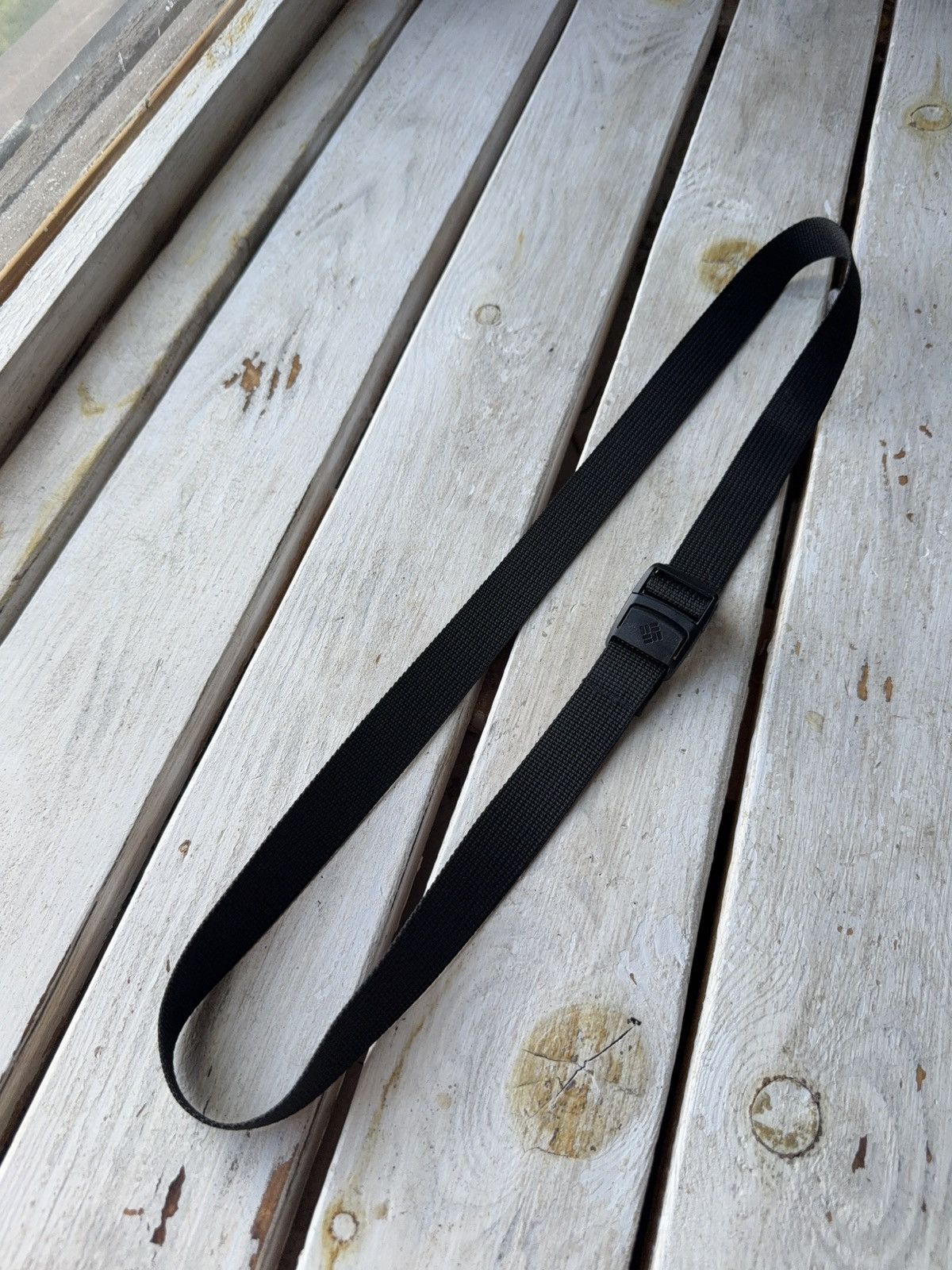 Columbia Columbia Black Nylon Web Belt Adjustable Tactical Style Size ONE SIZE - 2 Thumbnail