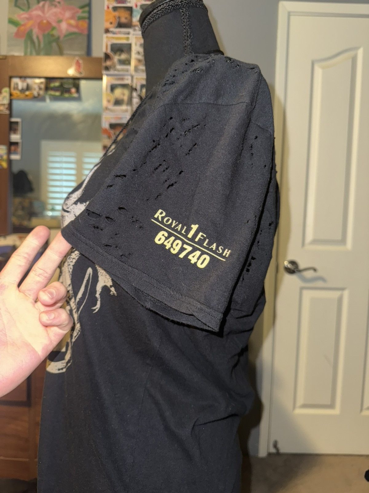 Le Grande Bleu (L.G.B.) L.G.B thrashed tee Size US L / EU 52-54 / 3 - 4 Thumbnail