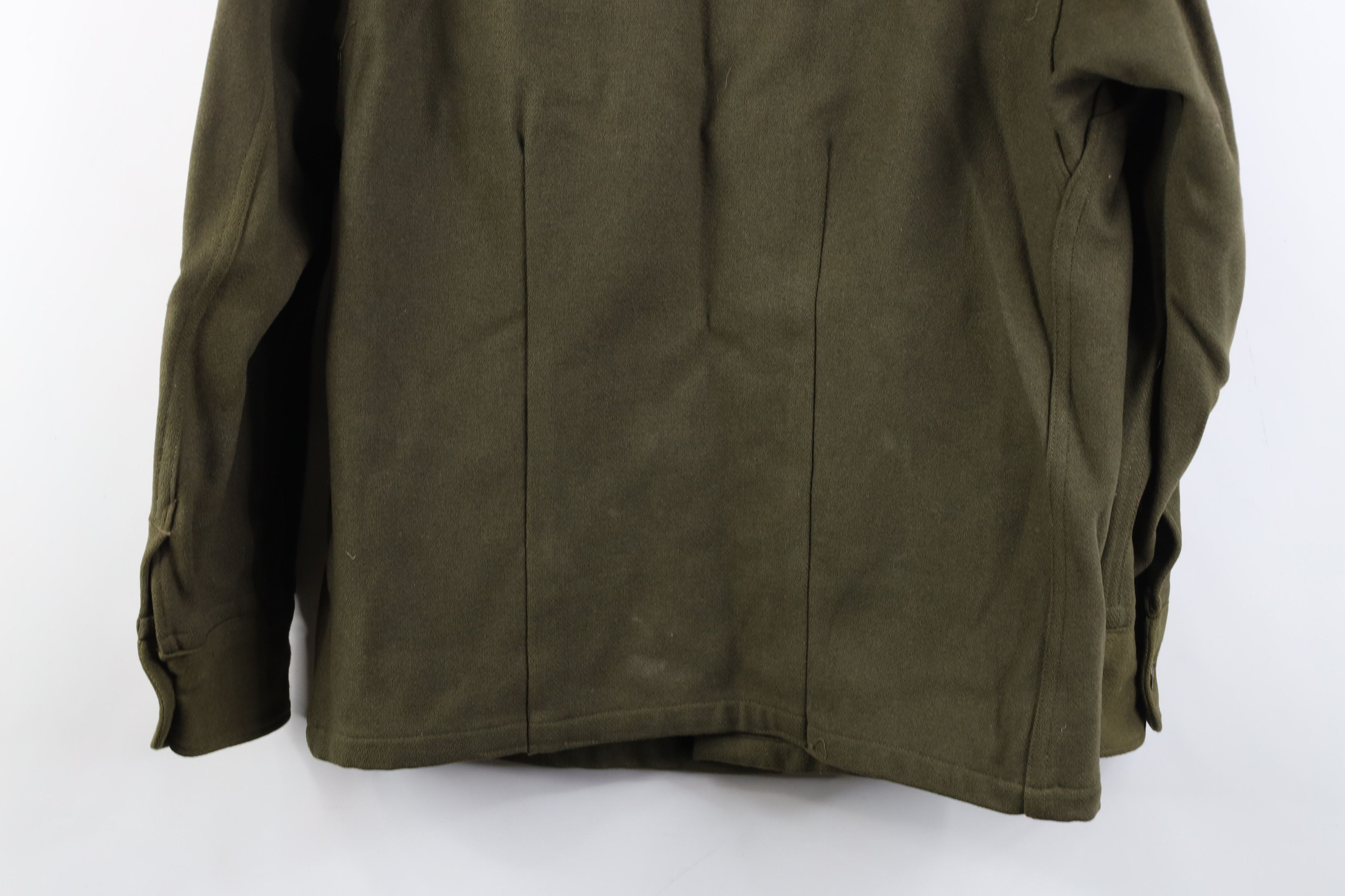 Vintage Vintage 50s Korean War 108 Wool Field Shirt Jacket USGI Size US S / EU 44-46 / 1 - 17 Thumbnail