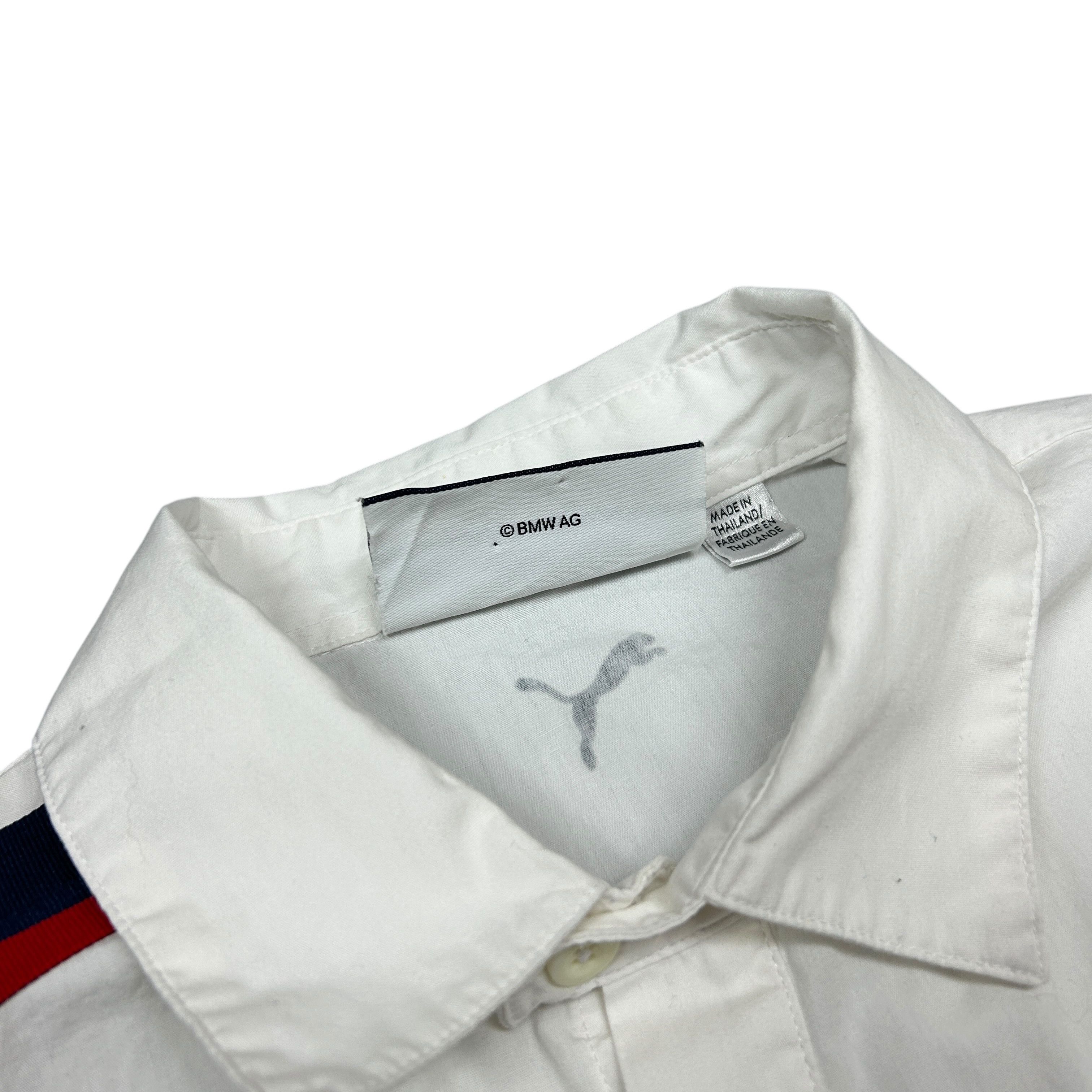 BMW × Formula 1 × Puma BMW Sauber F1 Team Puma White Short Sleeve Shirt Cotton M Size US M / EU 48-50 / 2 - 6 Thumbnail