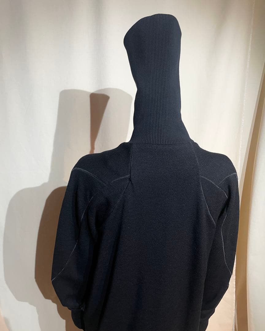 D.Hygen D.HYGEN - Untwisted-yarn Scar Stitch Zip Jacket Size US M / EU 48-50 / 2 - 6 Thumbnail