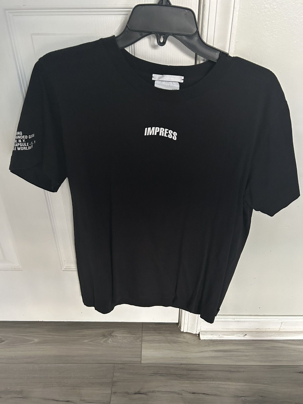 Helmut Lang Helmut Lang Impress T-Shirt Size US S / EU 44-46 / 1 - 1 Thumbnail