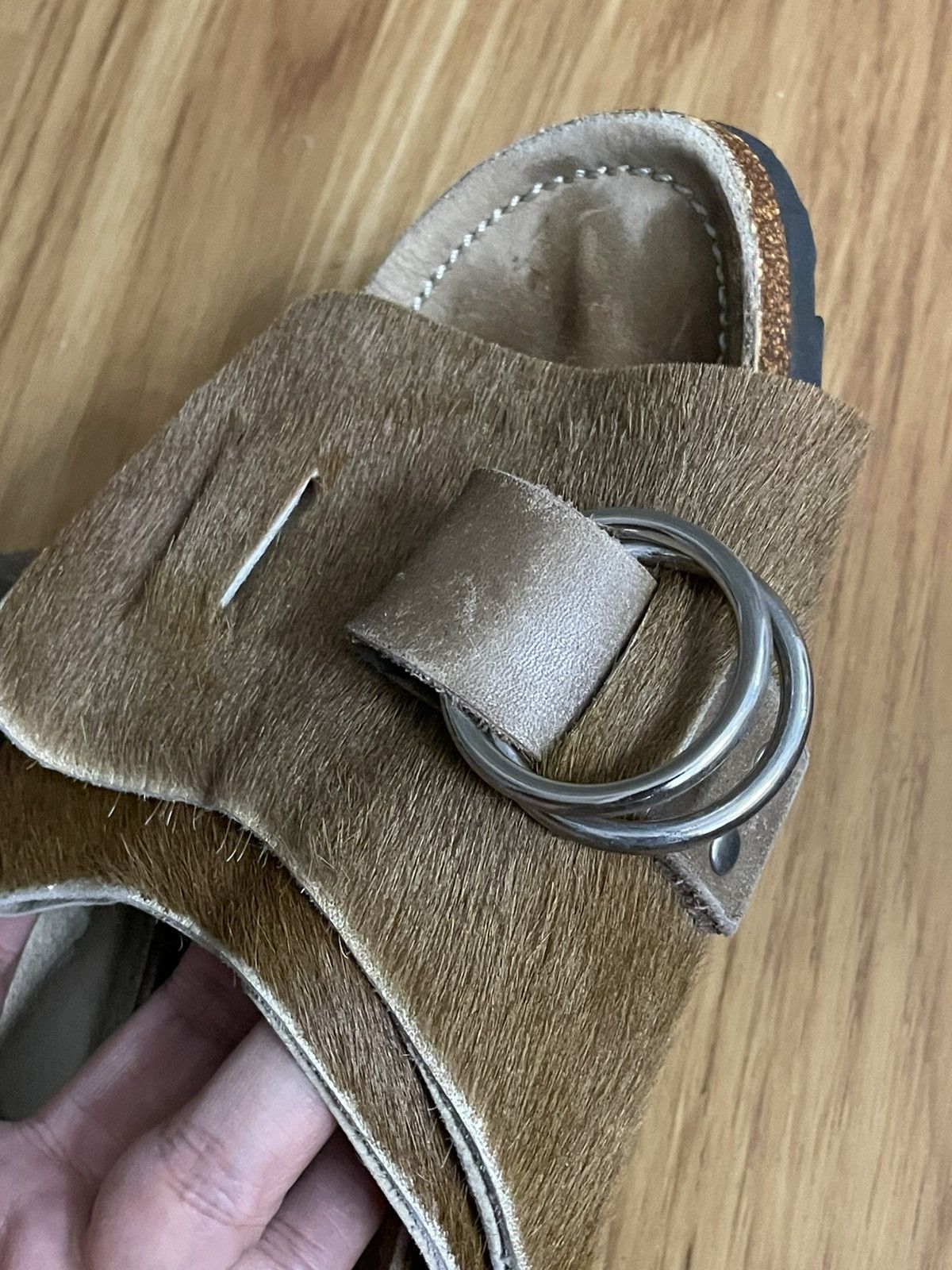 Sasquatchfabrix Sasquatchfabrix Leather Cow Skin Sandal Size US 9 / EU 42 - 17 Thumbnail