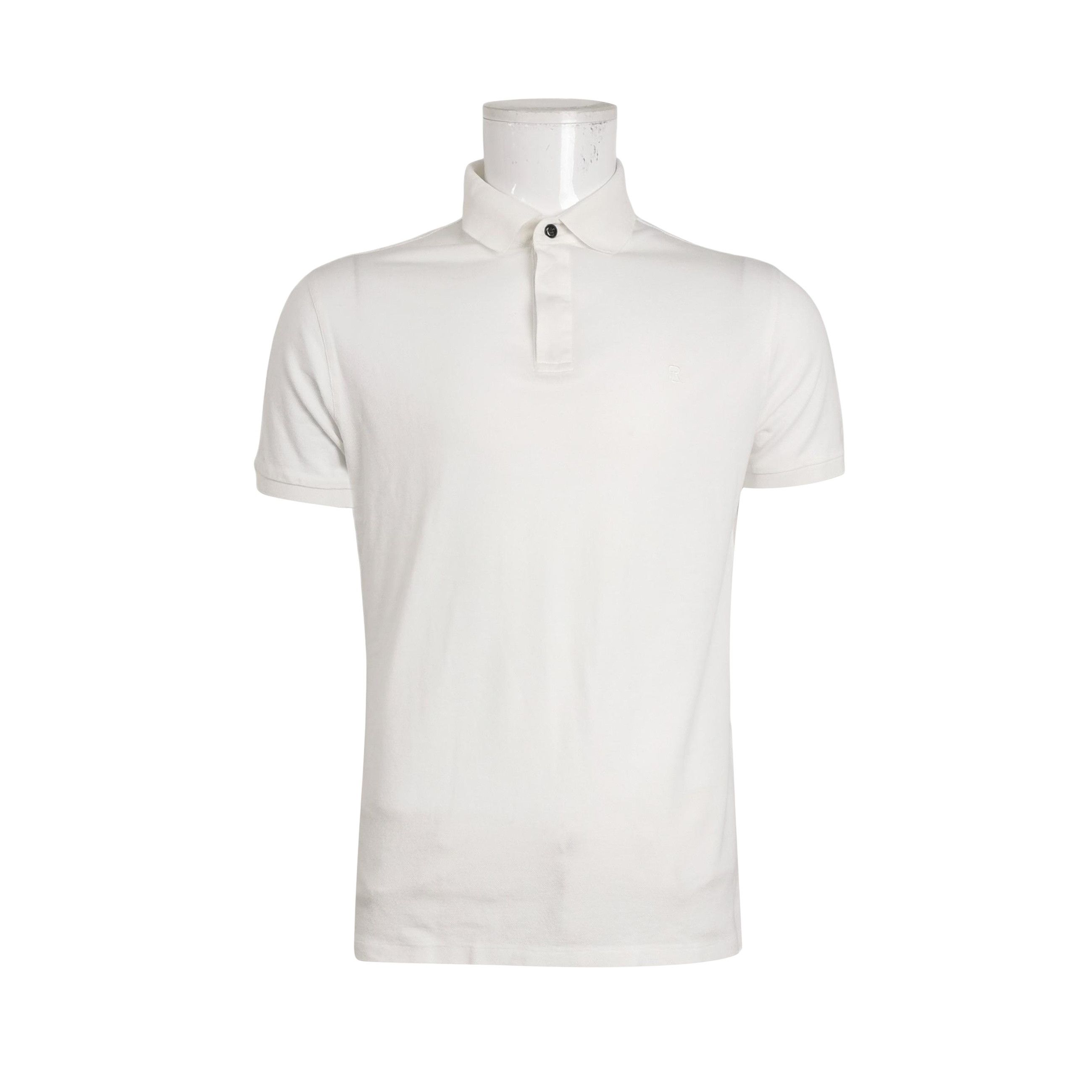Ralph Lauren Ralph Lauren Purple Label White Cotton Polo Shirt Size L Size US L / EU 52-54 / 3 - 1 Thumbnail