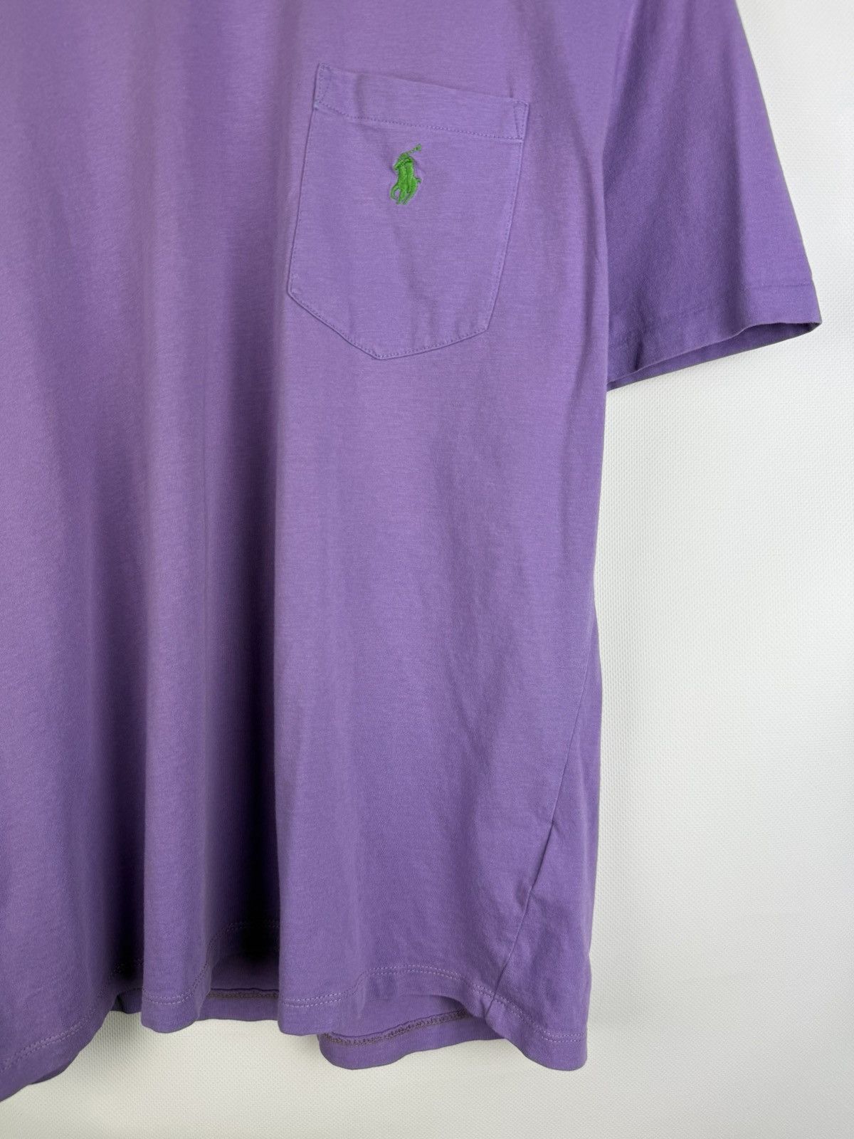 Polo Ralph Lauren × Vintage Polo By Ralph Lauren Vintage Men’s Chest Logo Pocket T Shirt Size US M / EU 48-50 / 2 - 6 Thumbnail