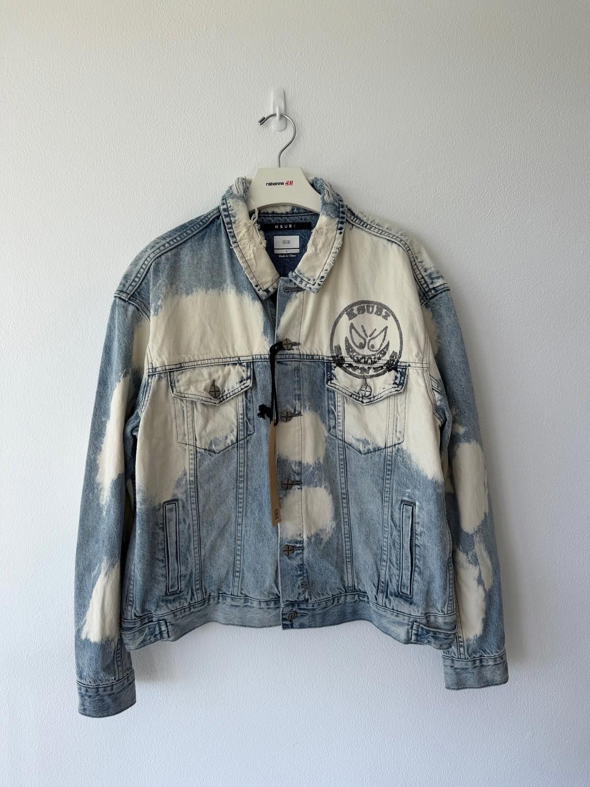 Ksubi mens oh g jacket oktane blue denim medium m sinners