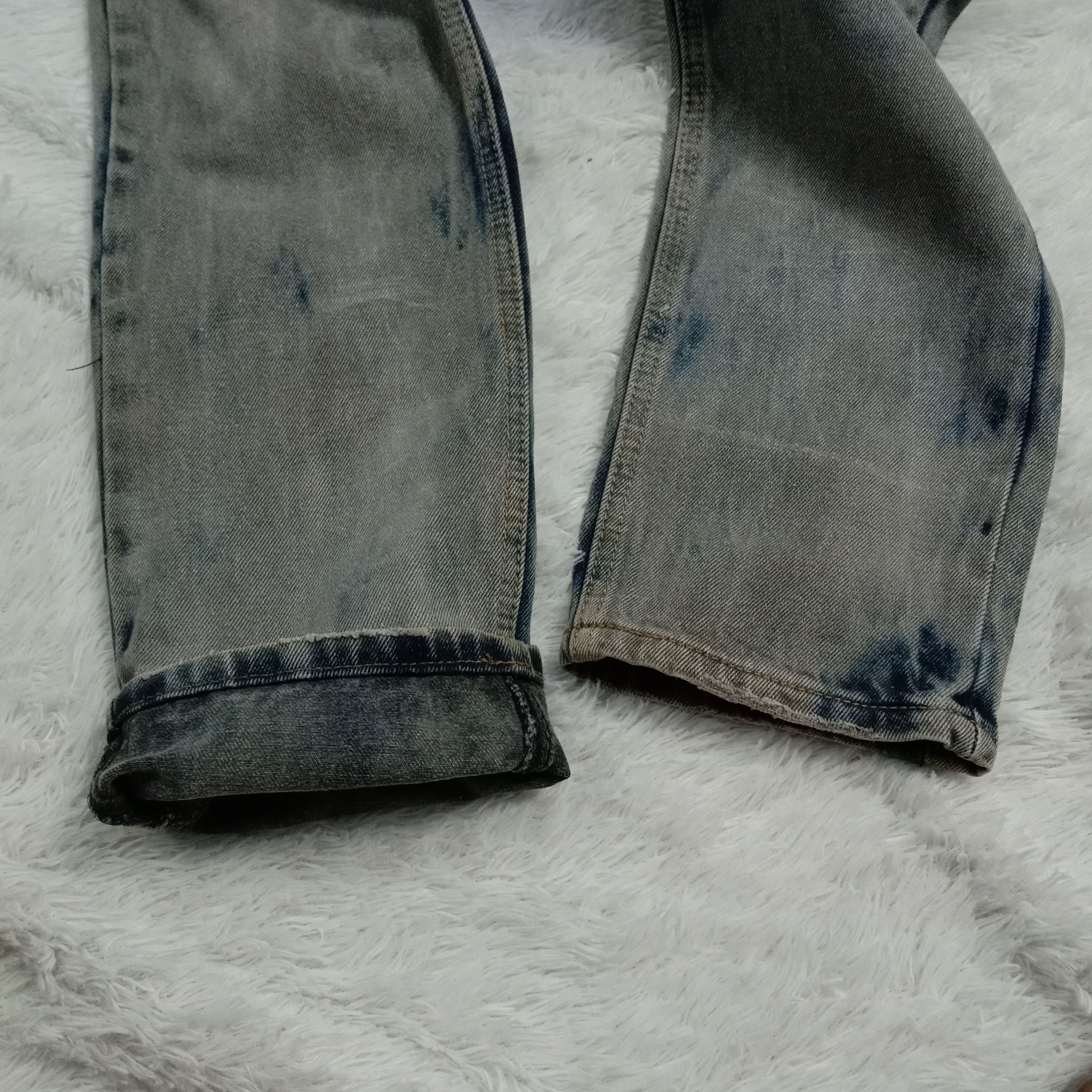 Tornado Mart 🇯🇵 Japanese Dirty Rusty Seditionaries Homeless Denim Size US 32 / EU 48 - 4 Thumbnail
