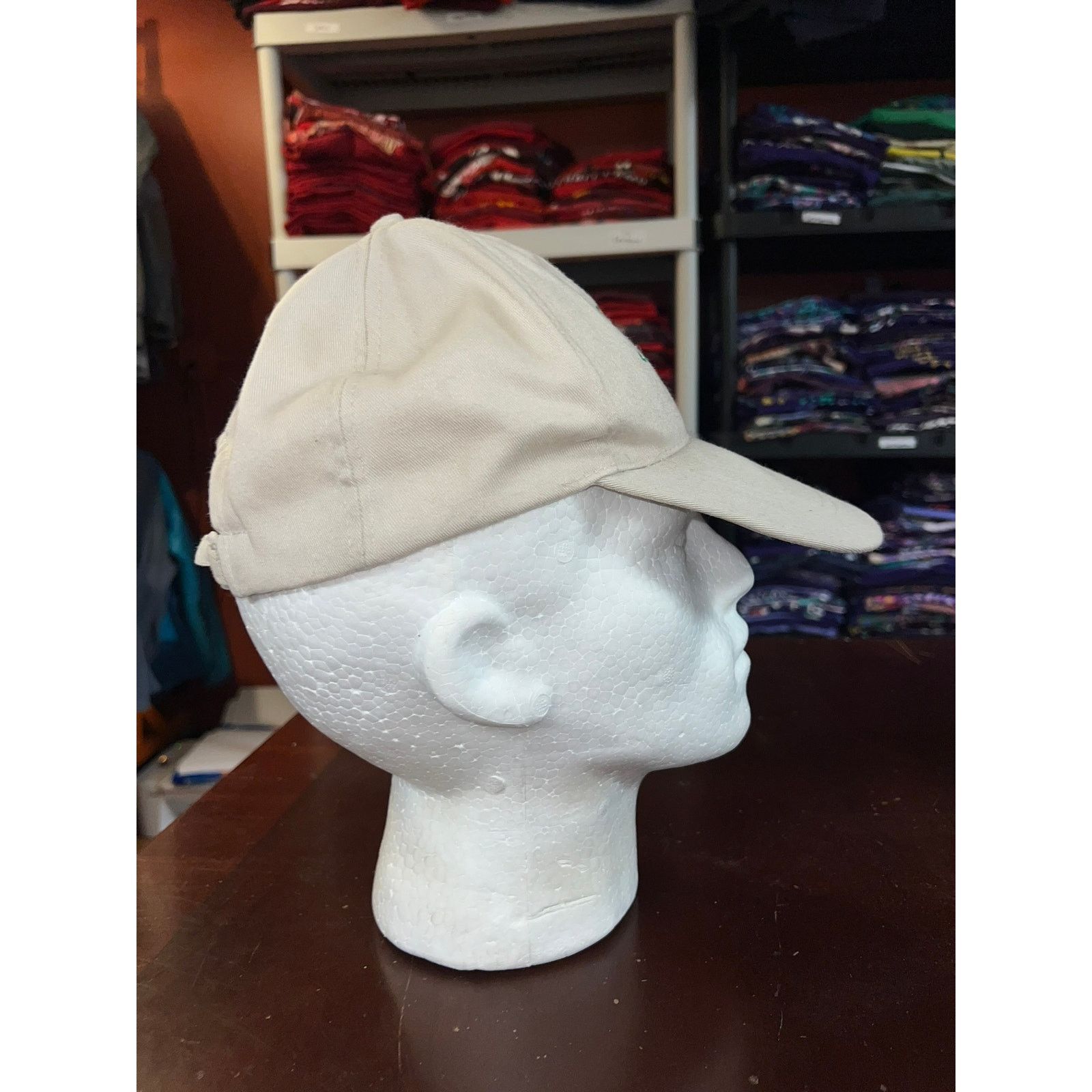Vintage Beijing Olympics Hat 2008 Olympic Logo Brown Long Bill Hat Size ONE SIZE - 6 Thumbnail