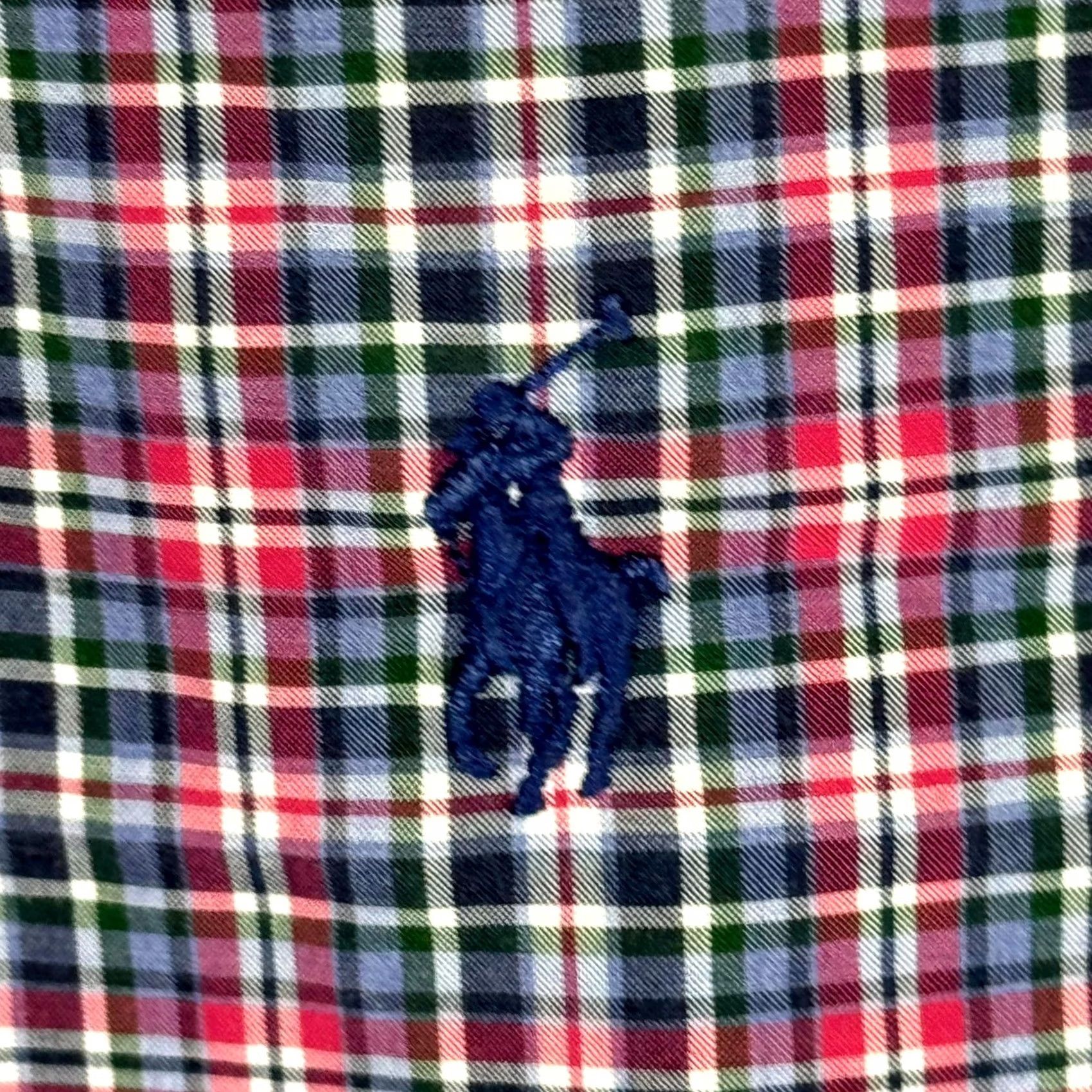 Polo Ralph Lauren Polo Ralph Lauren Shirt Slim Fit Button-Up Plaid Multi-Color 100% Cotton Large Men’s Casual Dress Shirt Size US L / EU 52-54 / 3 - 7 Thumbnail