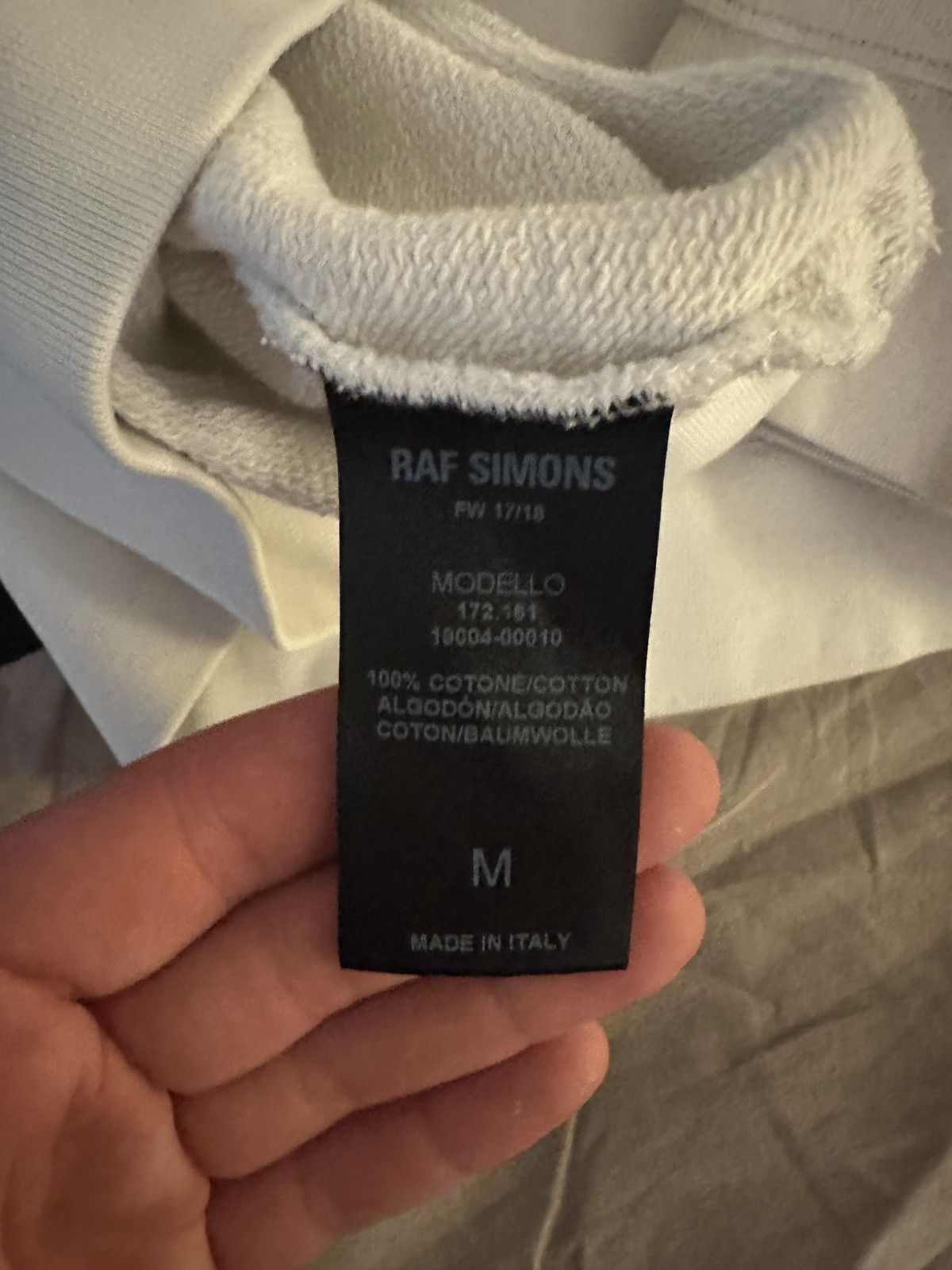 Raf Simons Raf Simons Thank You SS17 Hoodie Medium Size US M / EU 48-50 / 2 - 5 Thumbnail