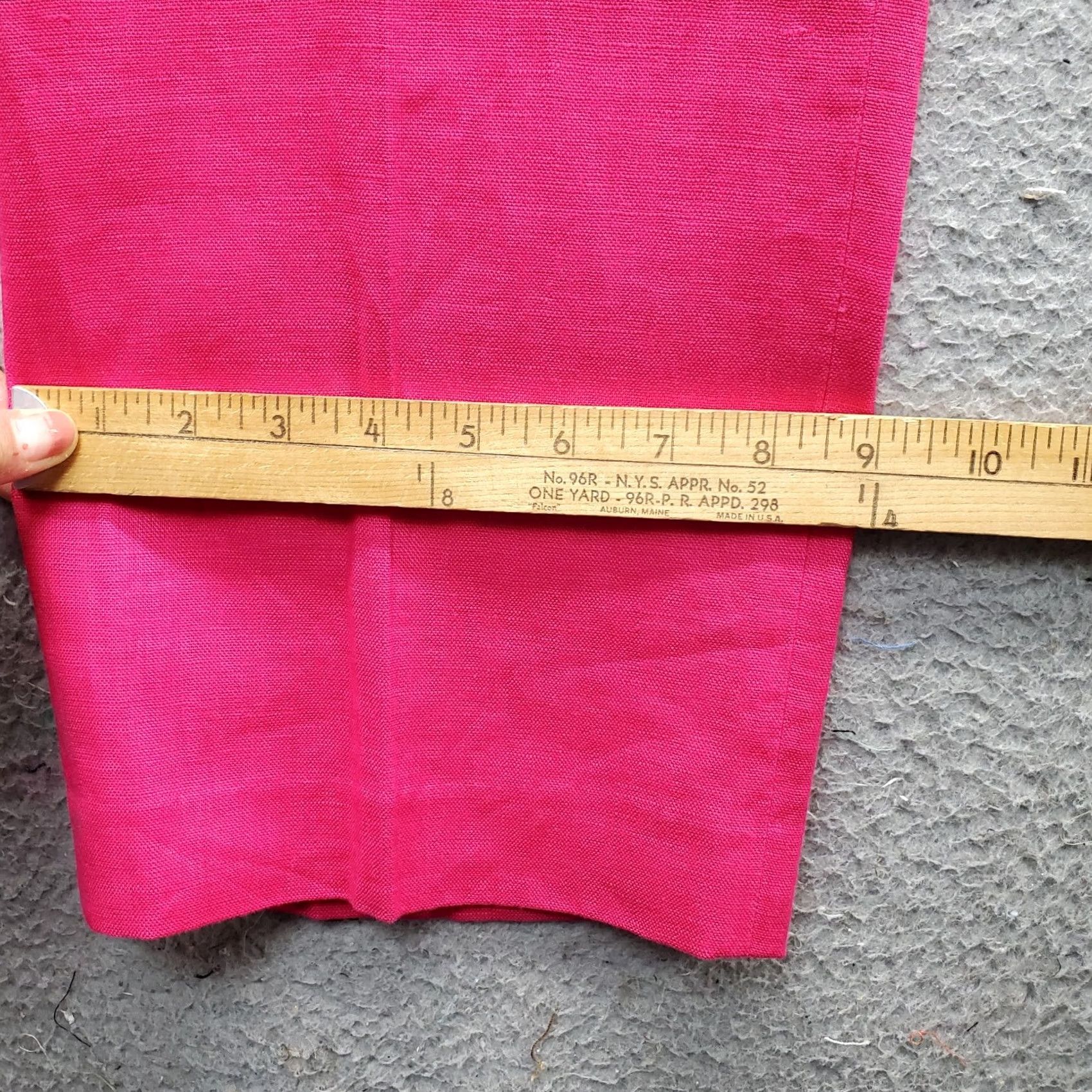 Chaps Chaps Chino Pants Womens Size 6 Pink Lined Straight Leg Hook & Eye Pocket Size 28" / US 6 / IT 42 - 5 Thumbnail