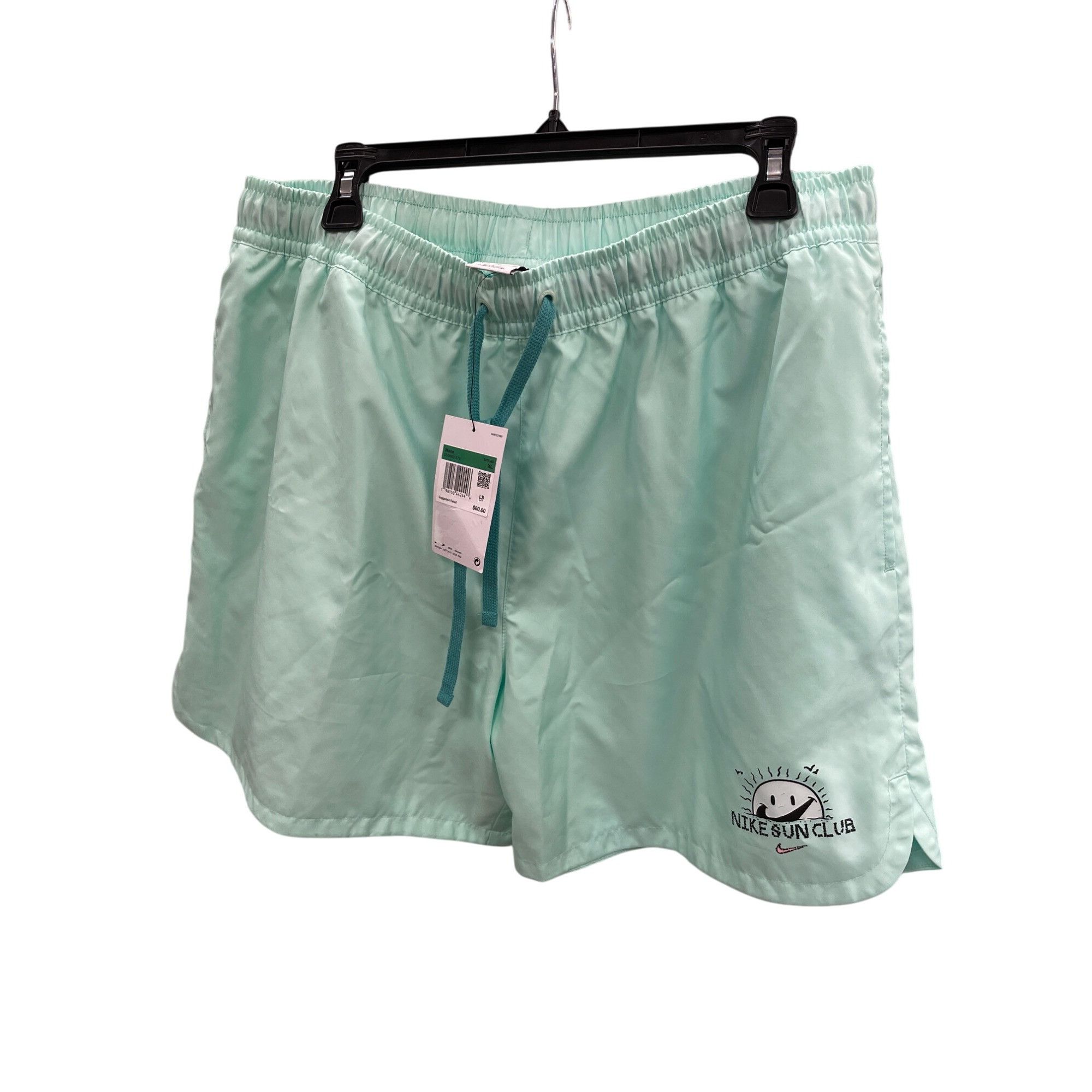 Nike Nike Swoosh mens green swim trunks shorts size XL SKU 8471 Size US 44 / EU 60 - 3 Thumbnail