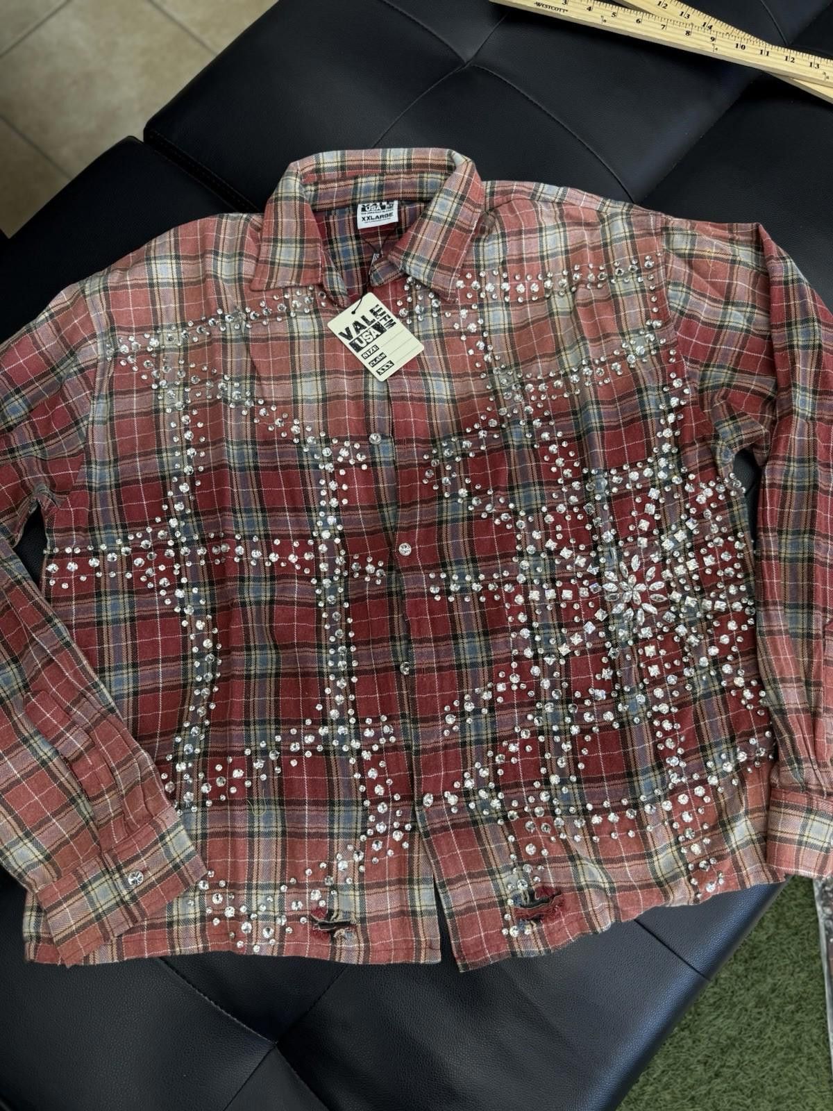 【正規品】Vale Forever Green Day Flannel XXL GREEN DAY FLANNEL – Vale Houston Flagship