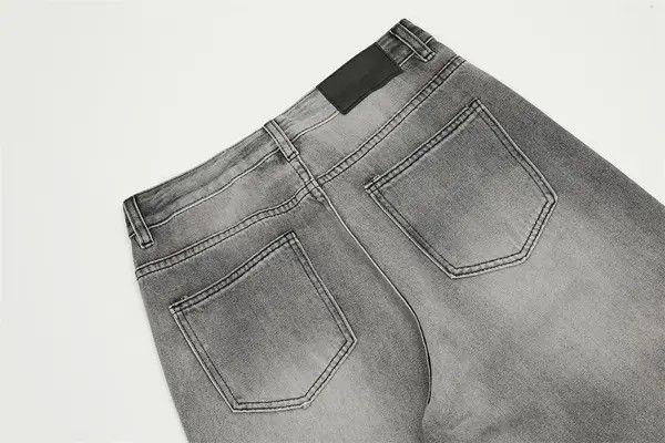 VIBE American loose hip-hop trendy washed casual ripped jeans Size US 32 / EU 48 - 5 Thumbnail